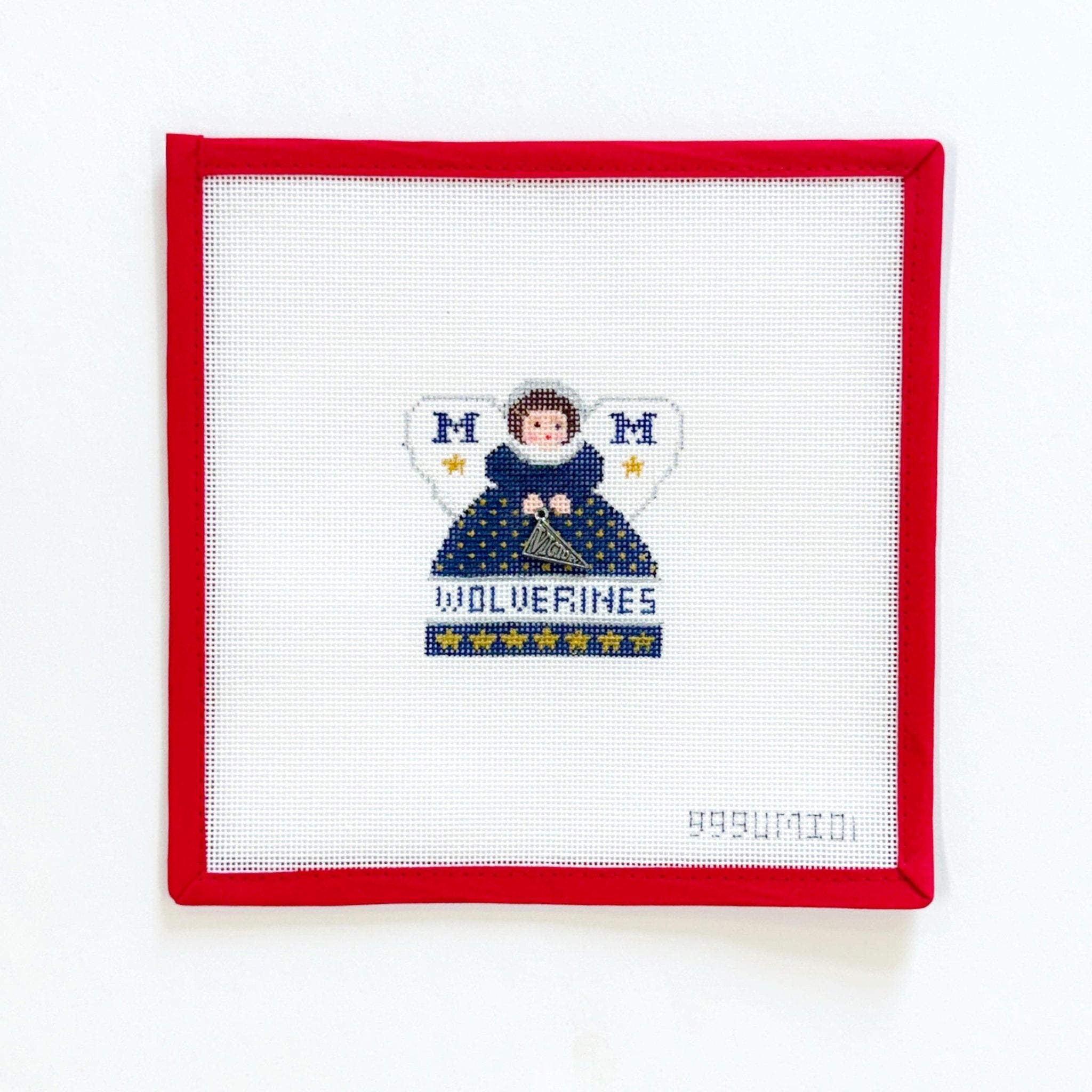 U of Michigan - Charm AngelsPainted Pony DesignsCanvasThe Red Thread Atelier