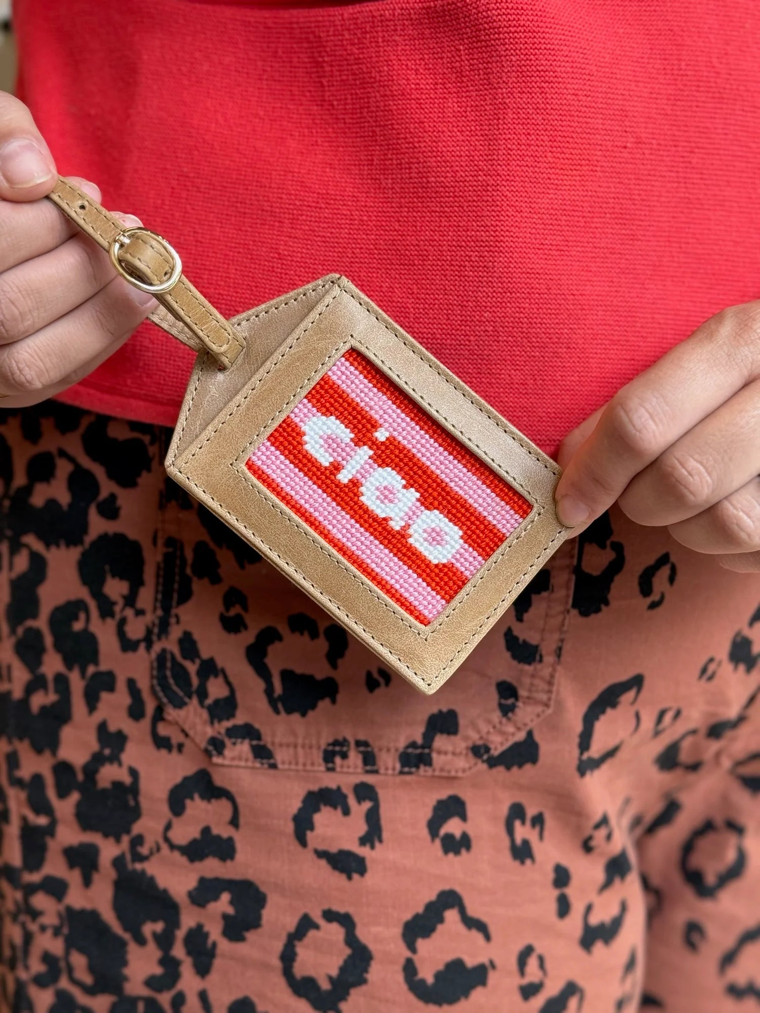 Ciao Luggage Tag Kit - Happy Stitching