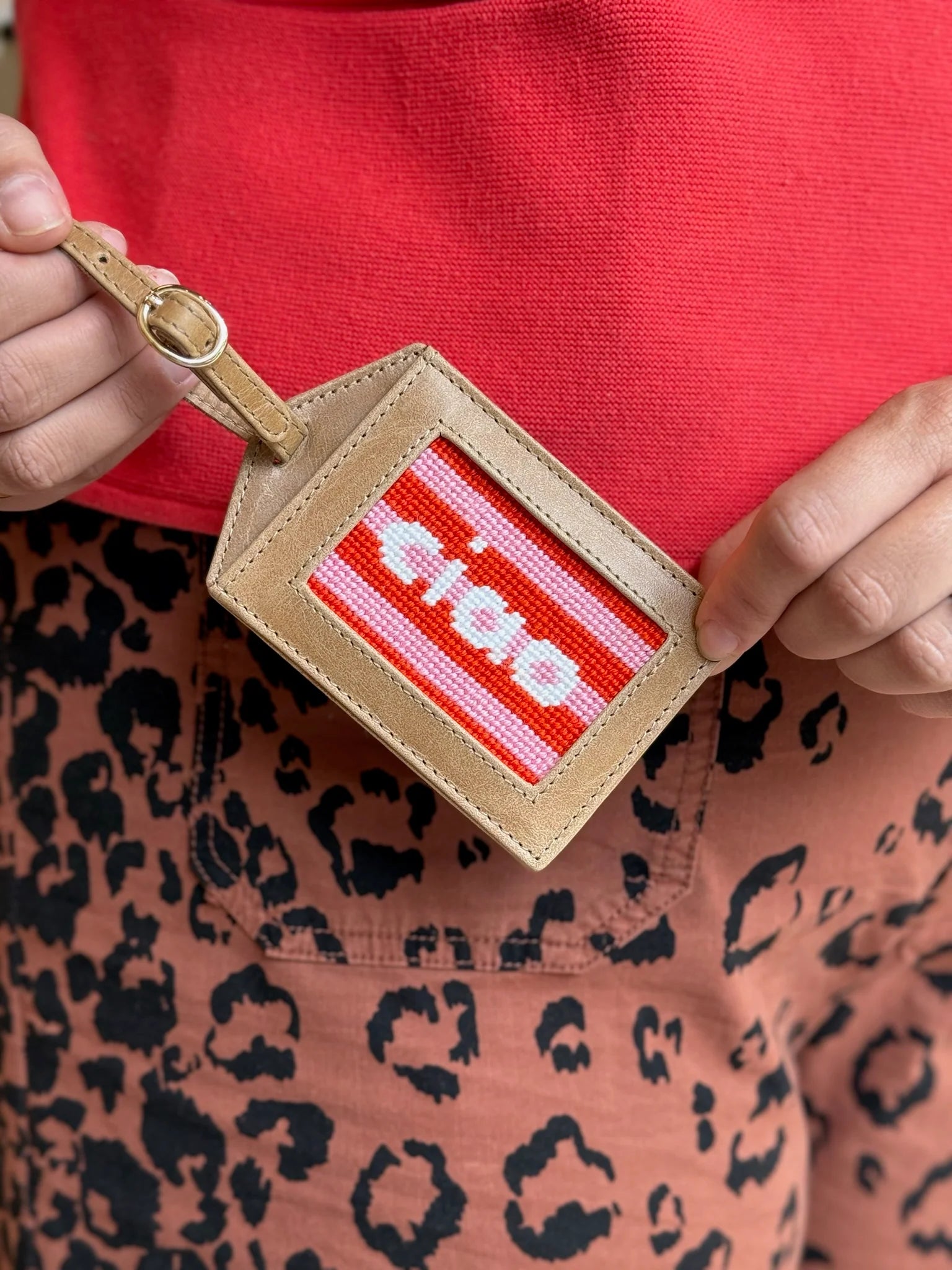 Ciao Luggage Tag Kit - Happy Stitching