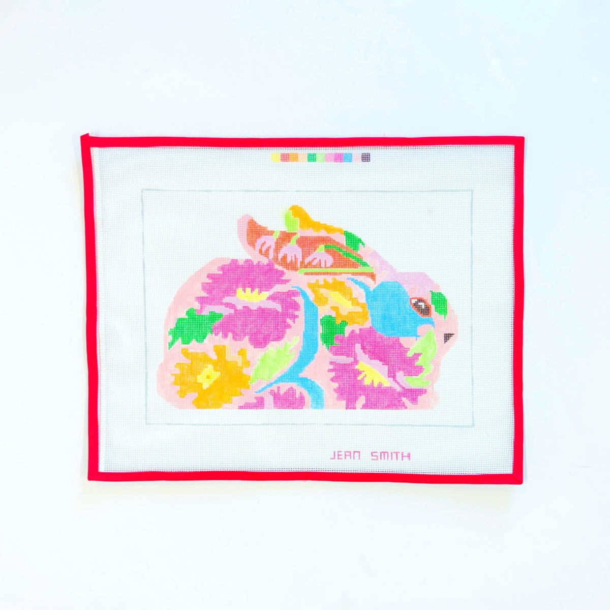 Bashful BunnyJean SmithCanvasThe Red Thread Atelier