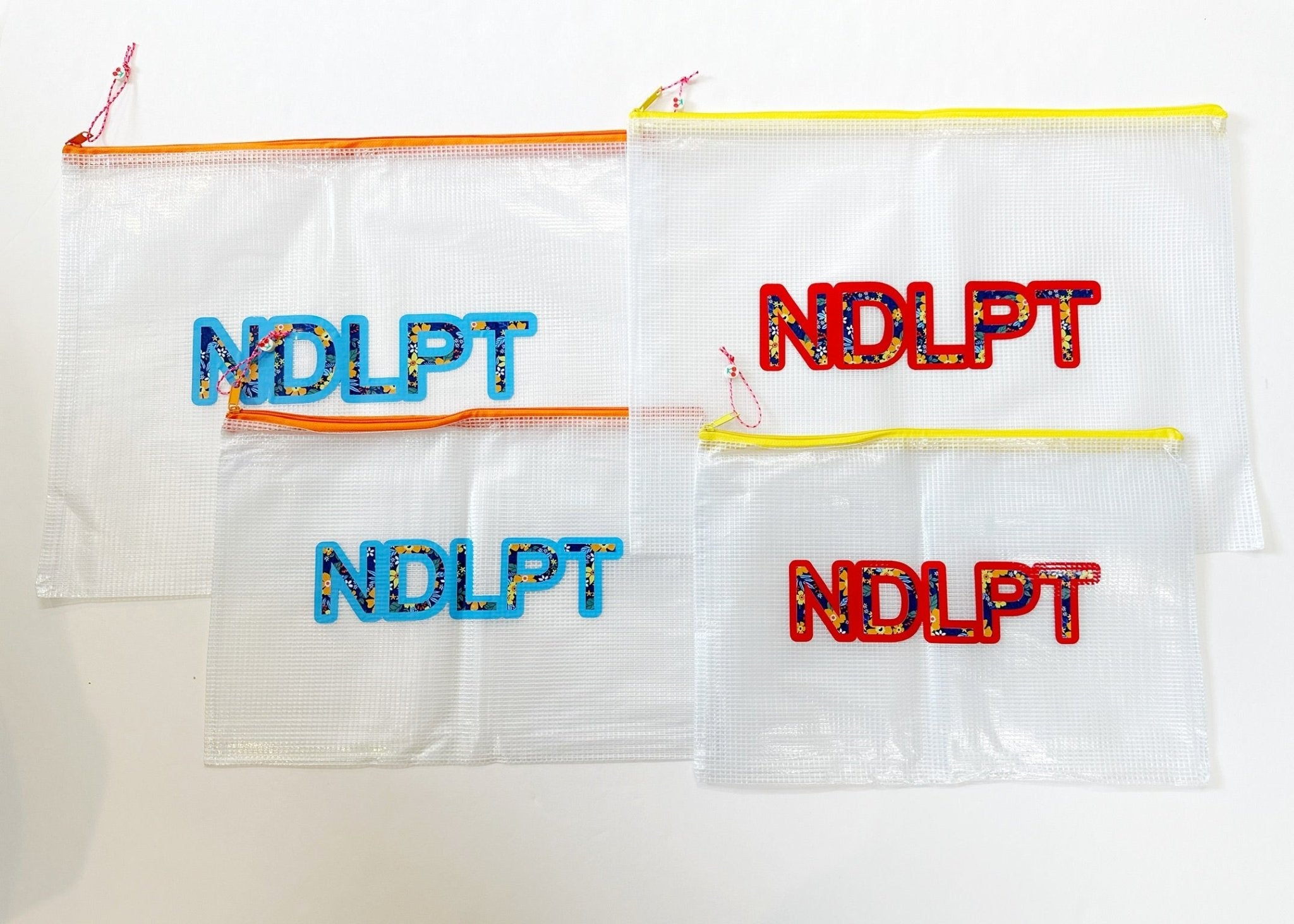Yellow NDLPT Project Bag - smallUp North NeedlepointAccessoriesThe Red Thread Atelier