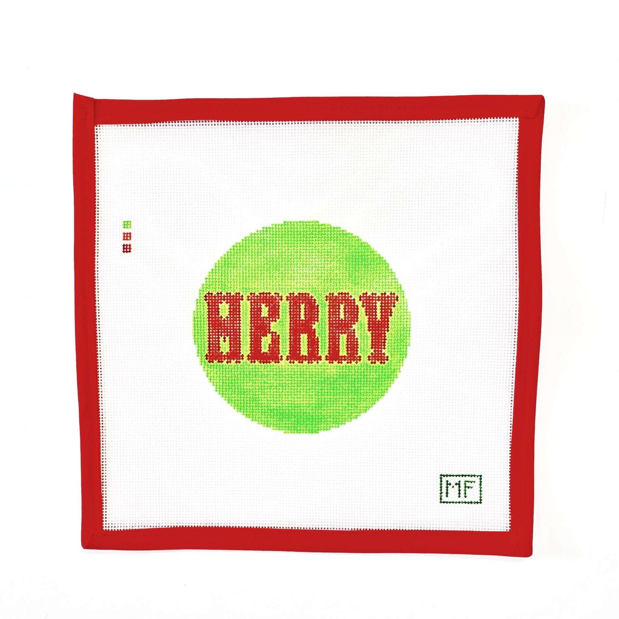 Merry RoundMF NeedlepointCanvasThe Red Thread Atelier