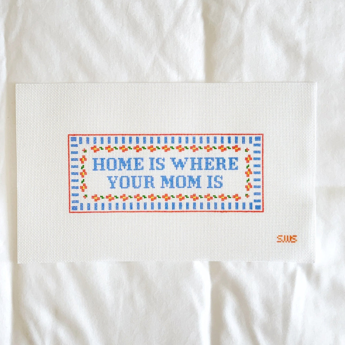 Home is Momstitching with StaceyCanvasThe Red Thread Atelier