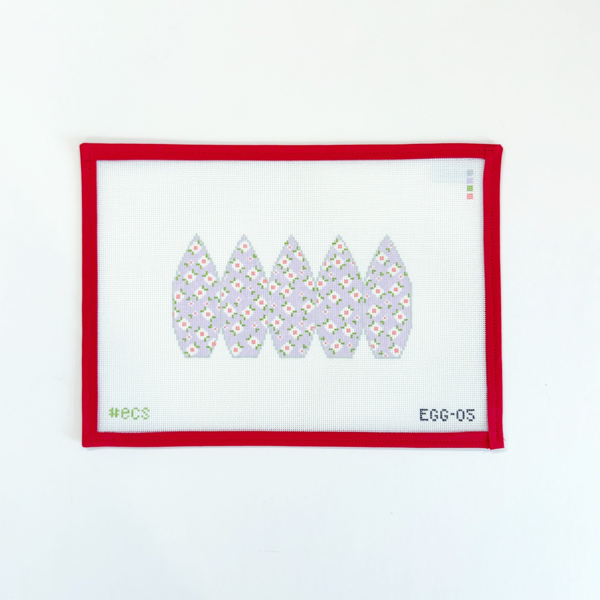 3D Egg - LilacElizabeth Crane SwartzCanvasThe Red Thread Atelier