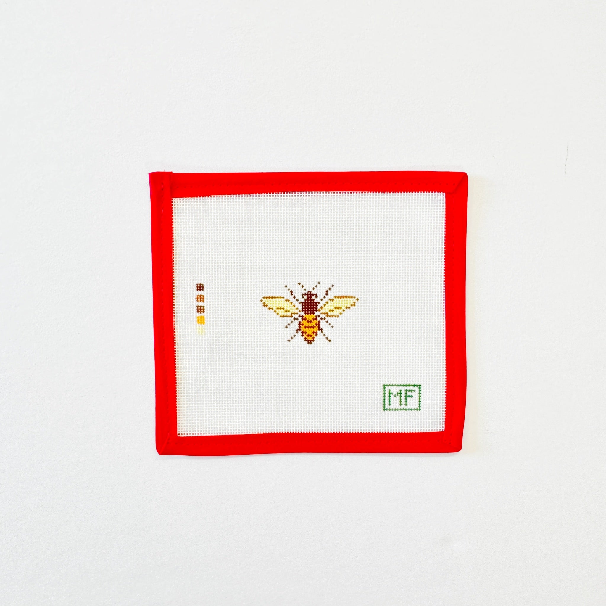 Mini BeeMF NeedlepointCanvasThe Red Thread Atelier