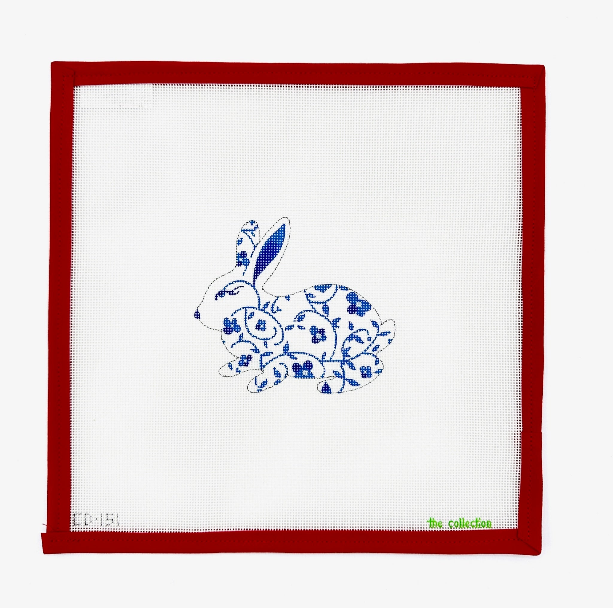 Blue & White Bunnies