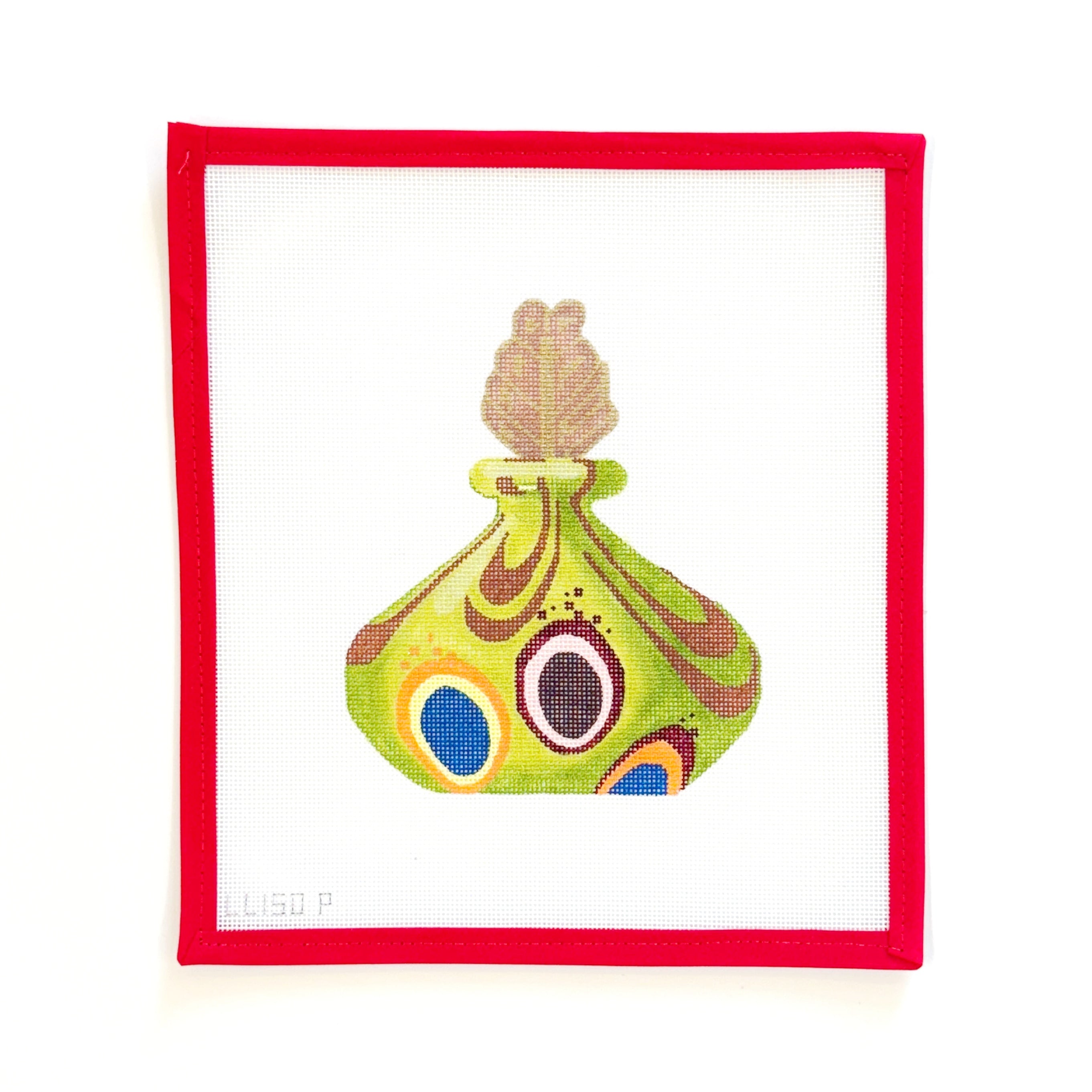 Green Venetian Perfume Bottle