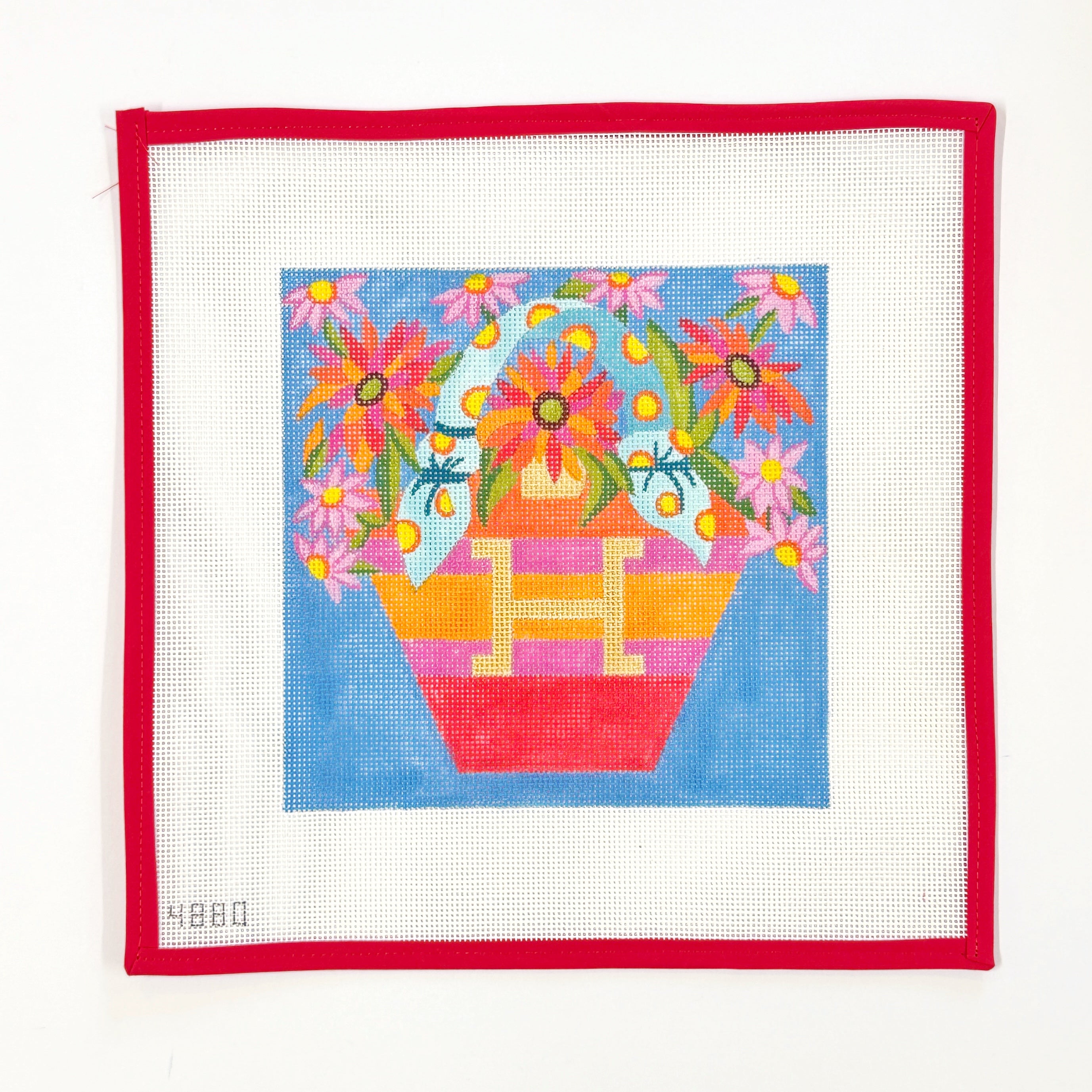Hermes Flowers Tote