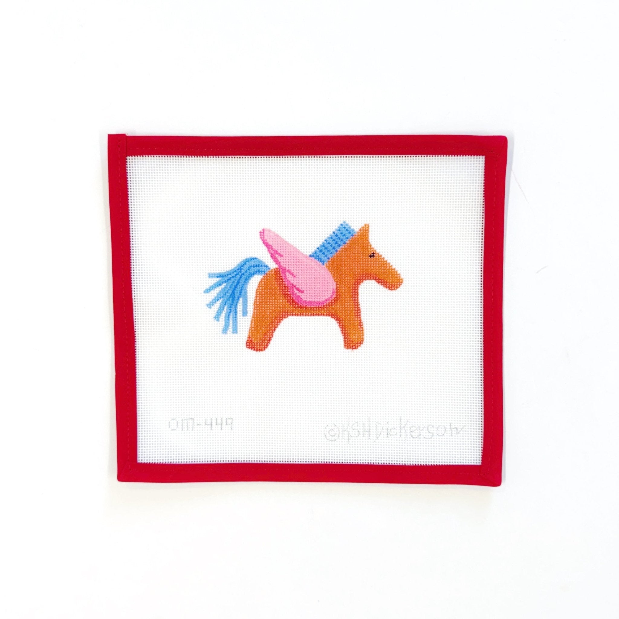 Pegasus - coralKate DickersonCanvasThe Red Thread Atelier