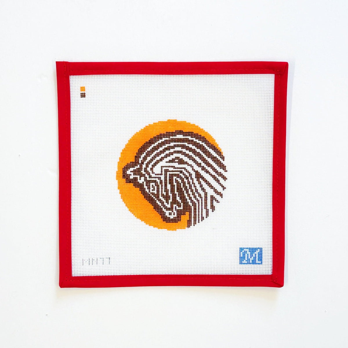 Faubourg OrangeMaura NolanCanvasThe Red Thread Atelier