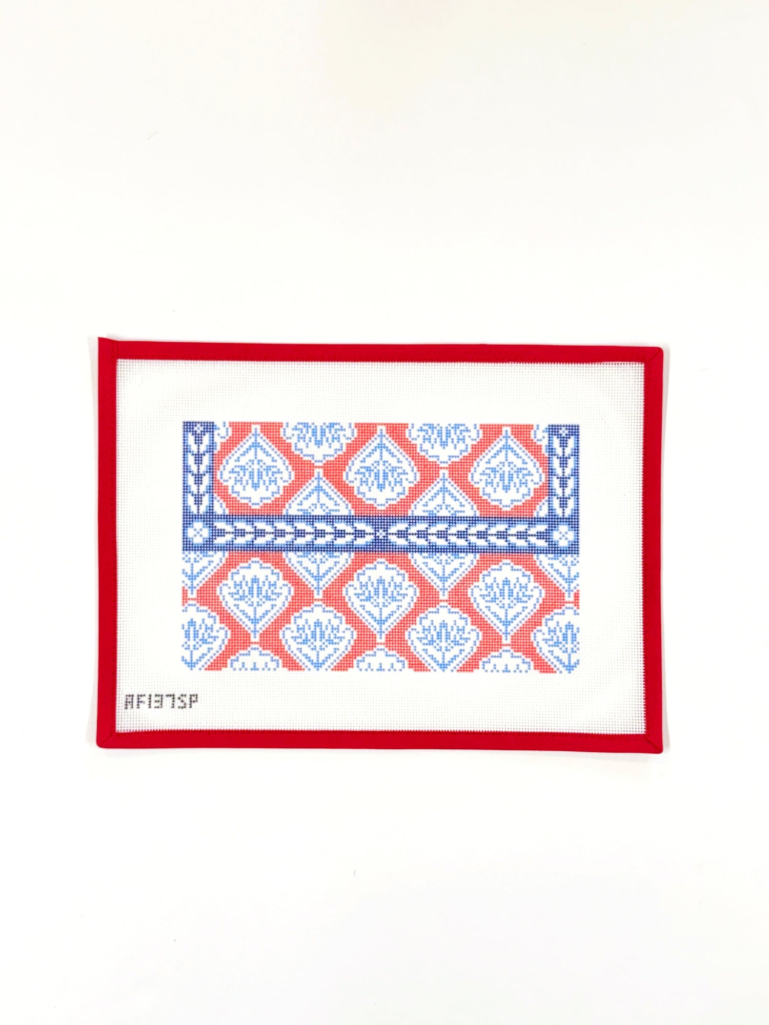 Red Medallion Clutch