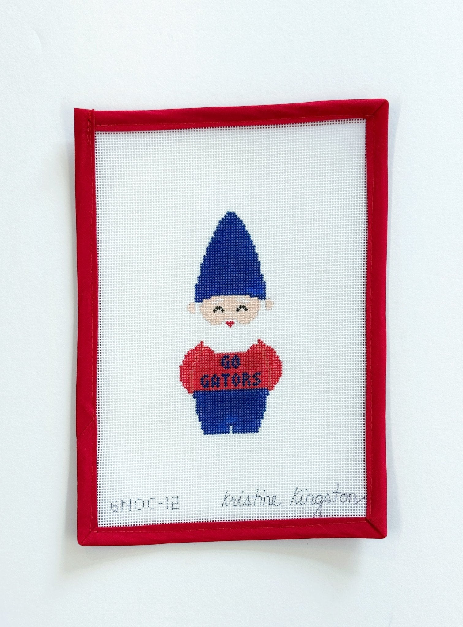 Florida Gator SantaKristine KingstonCanvasThe Red Thread Atelier