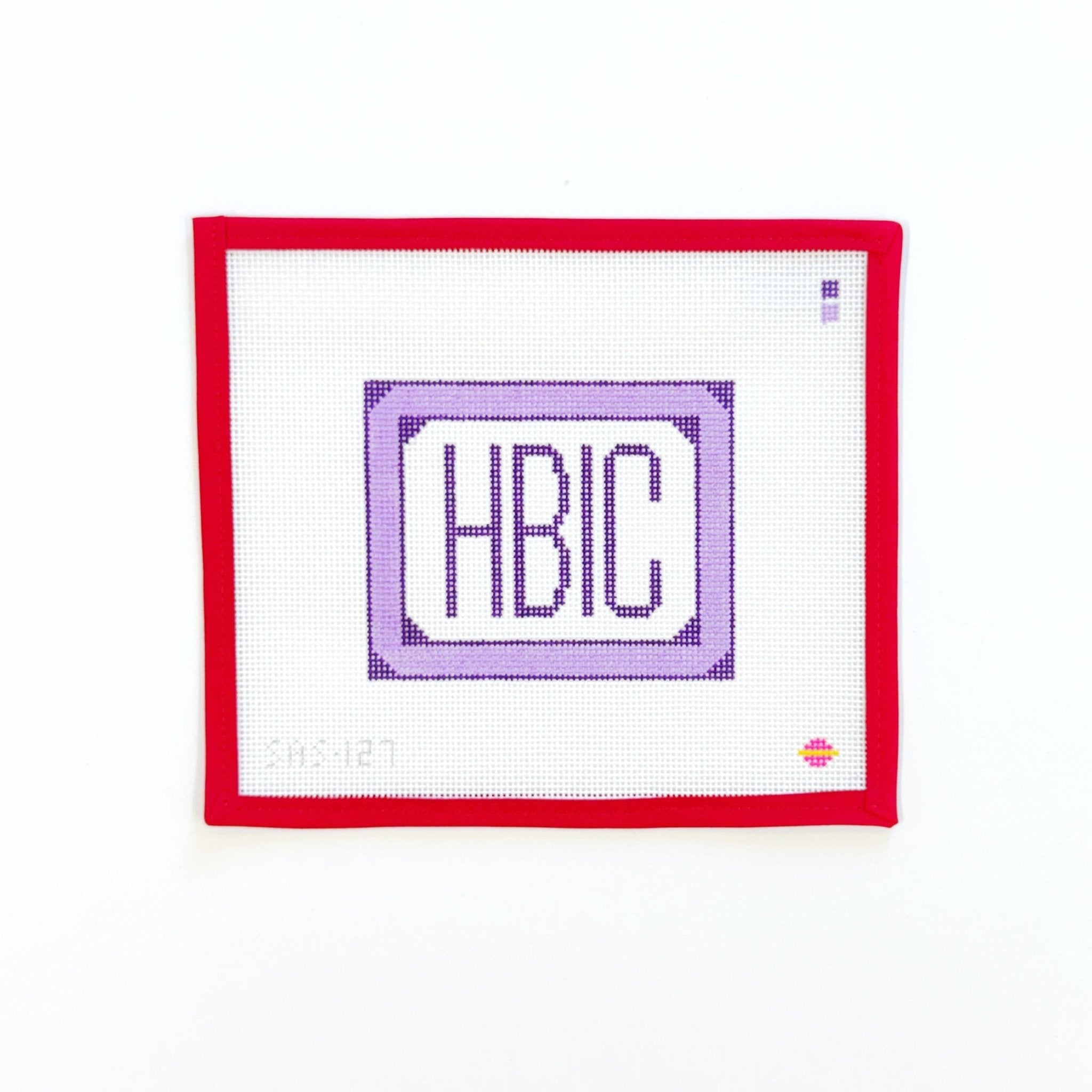 HBIC, large purpleSaturnalia StitchingCanvasThe Red Thread Atelier