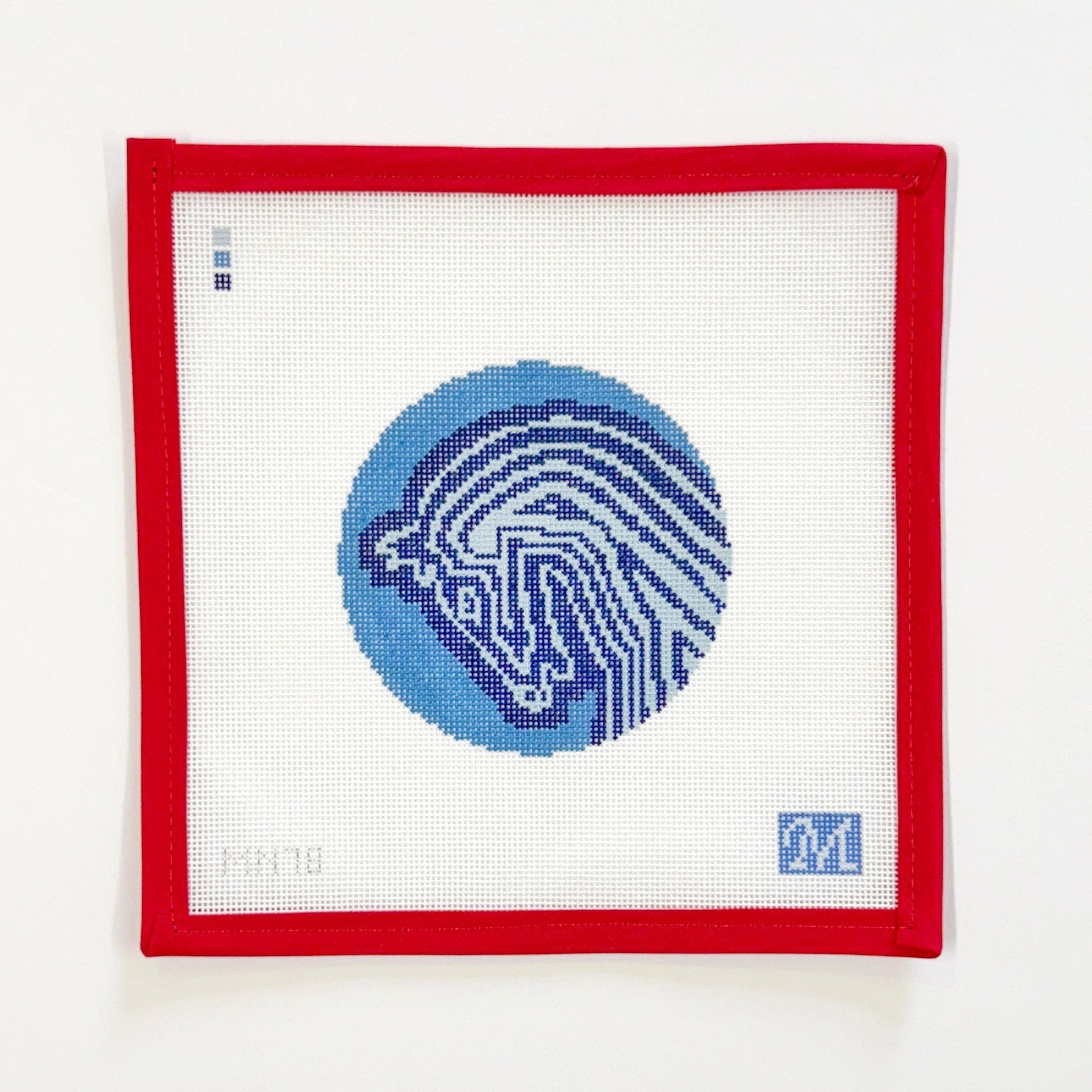 Faubourg BlueMaura NolanCanvasThe Red Thread Atelier
