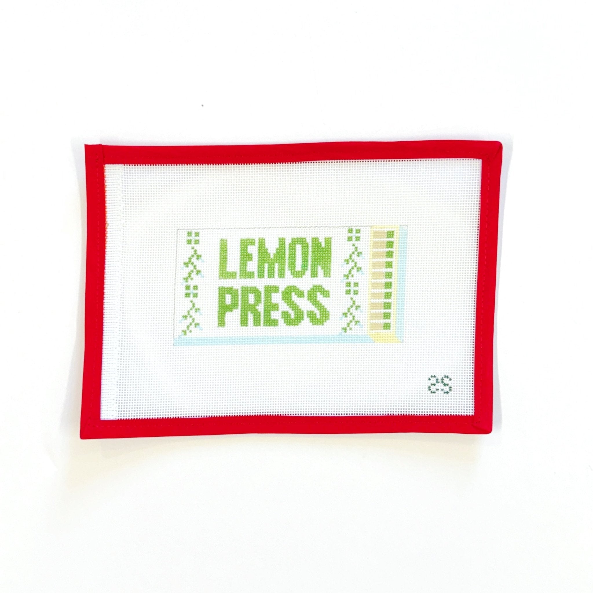 Lemon Press MatchbookSpruce St. StudioCanvasThe Red Thread Atelier