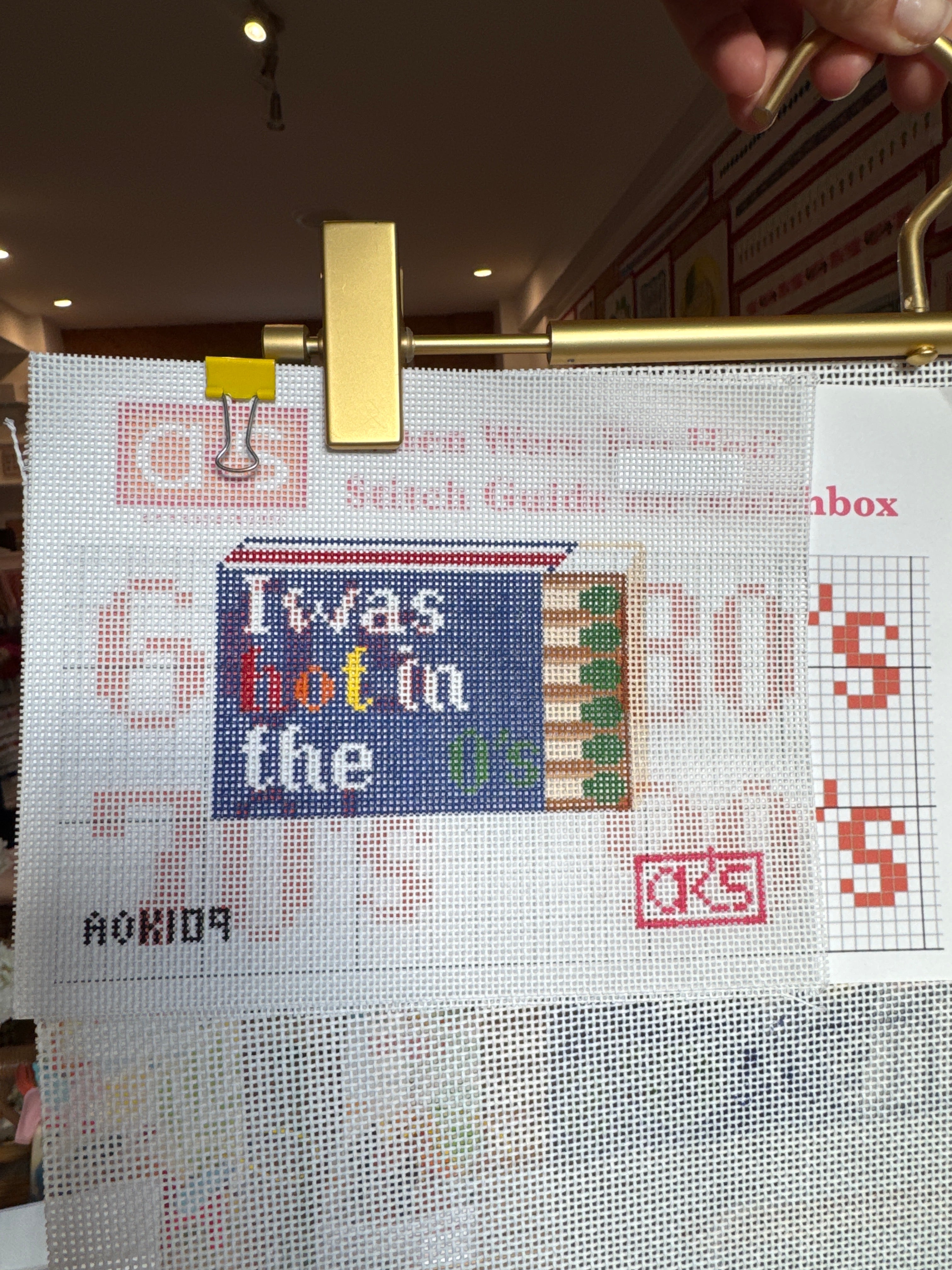 I Was Hot Matchbox - ornament
