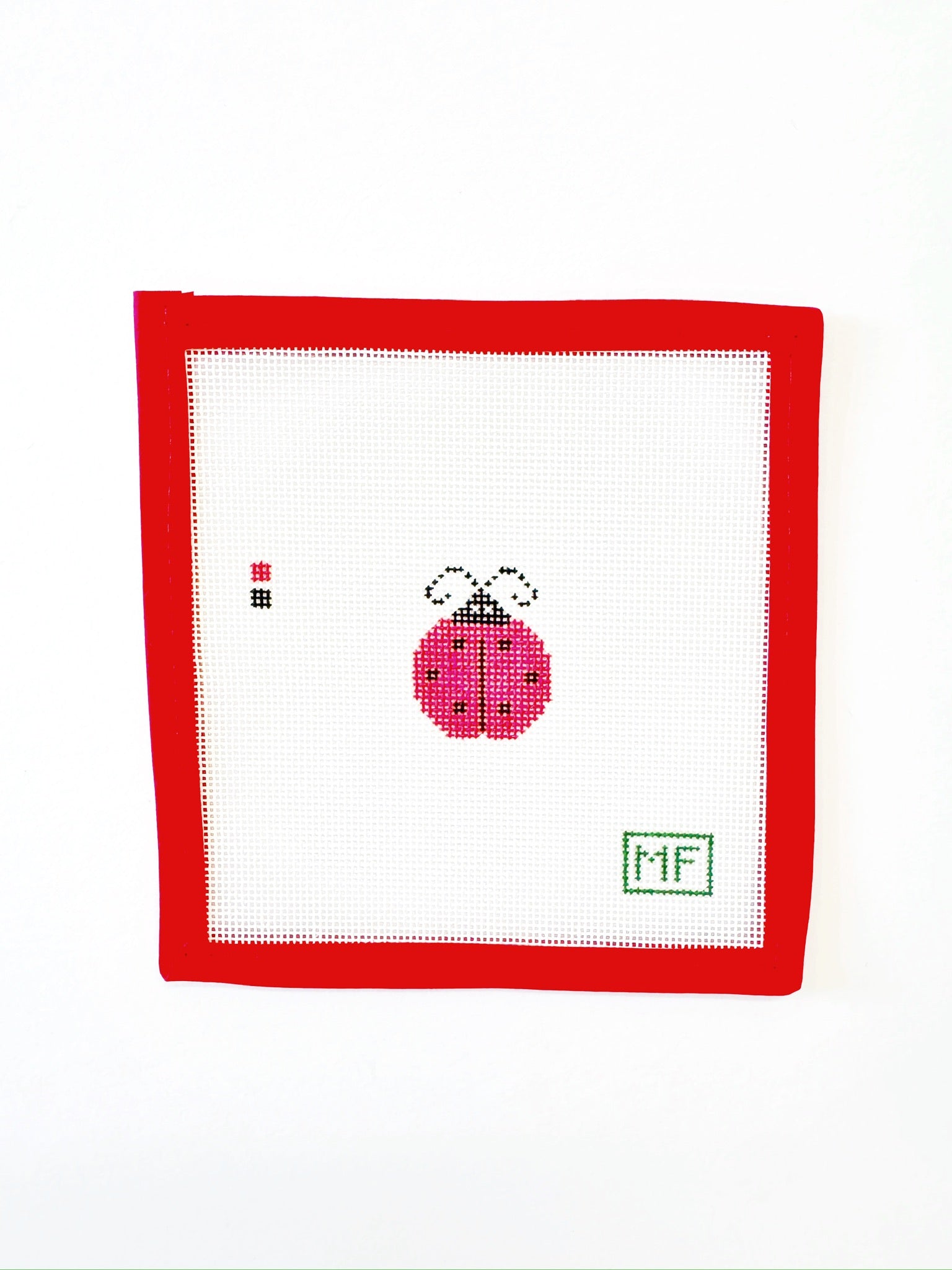 Mini LadybugMF NeedlepointCanvasThe Red Thread Atelier