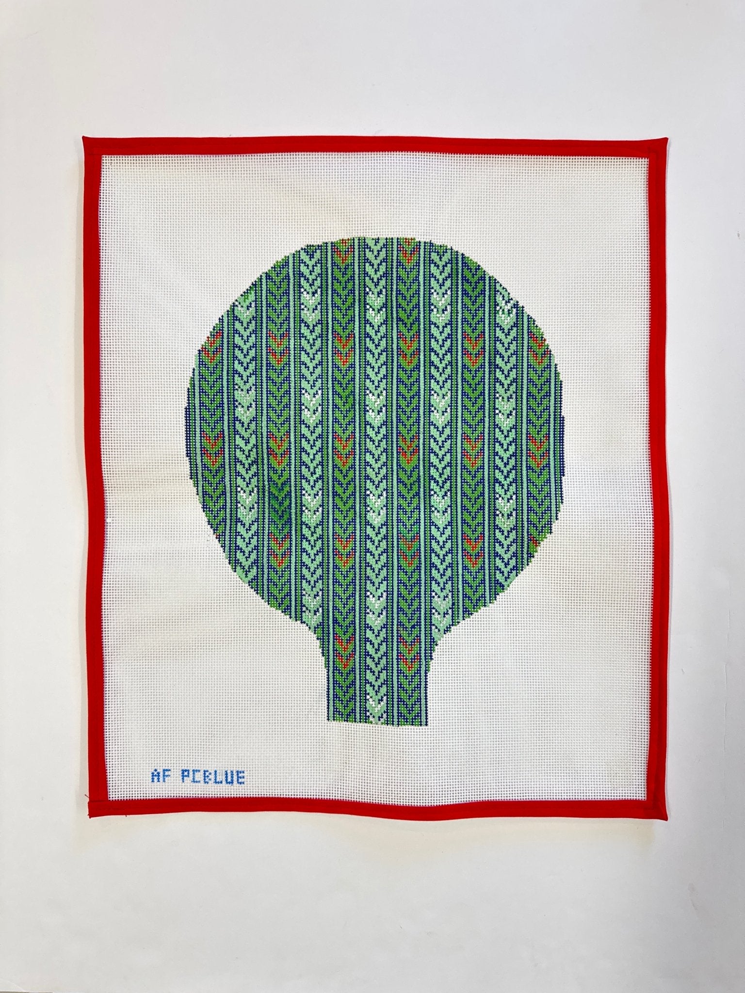 Paddle/Pickel CoverAnne Fisher NeedlepointCanvasThe Red Thread Atelier
