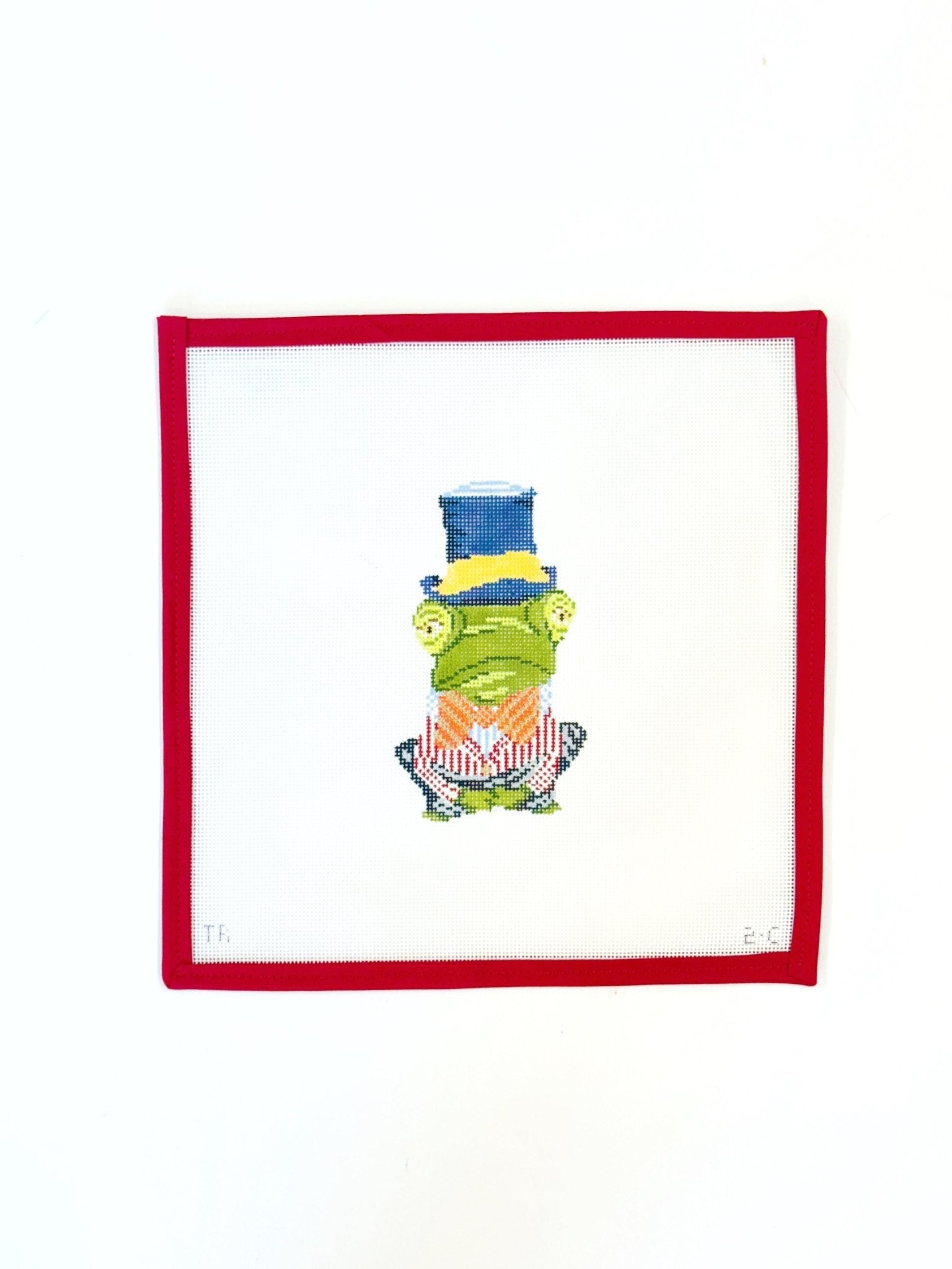 Rupert the FrogPlum StitcheryCanvasThe Red Thread Atelier