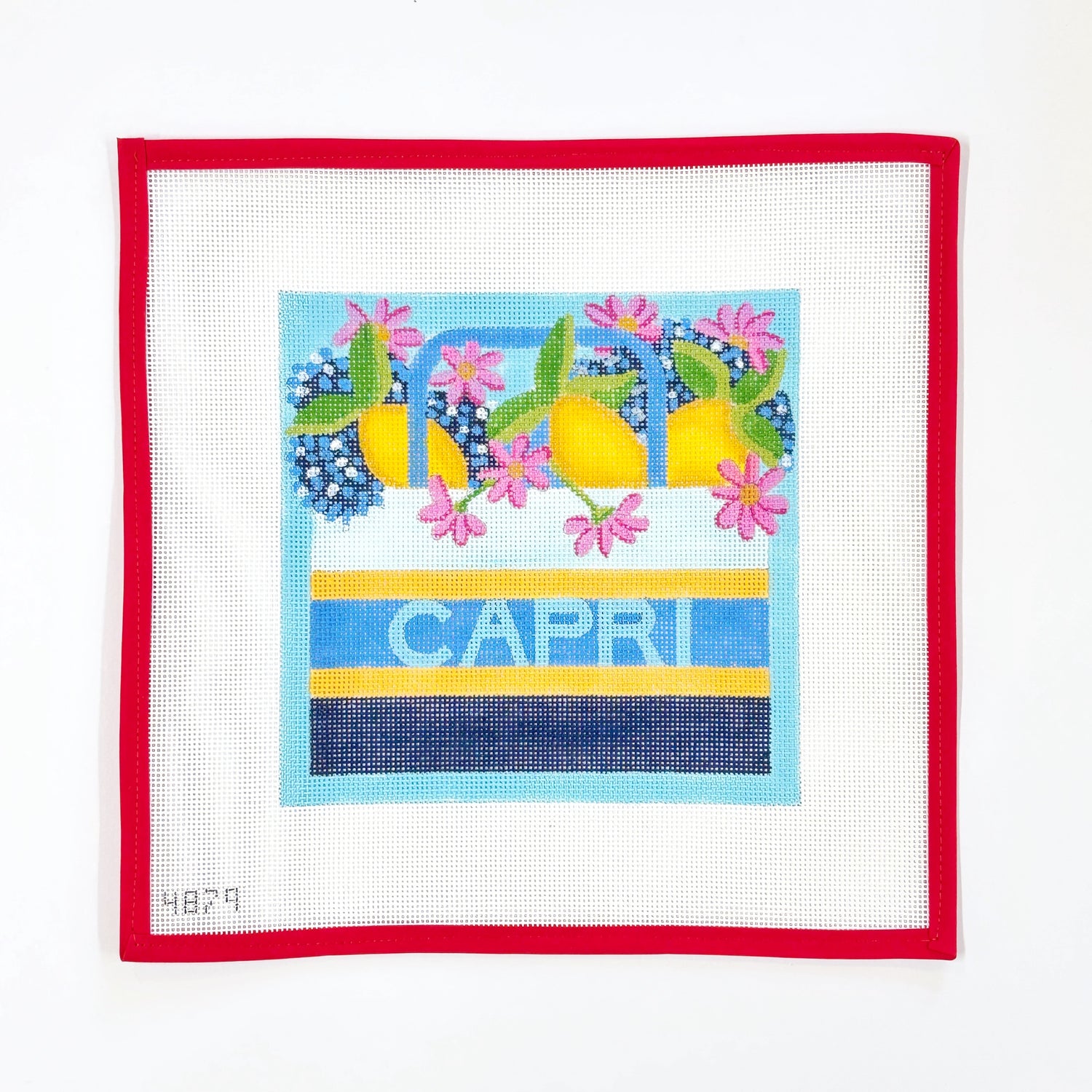 Capri Lemon & Flowers Tote