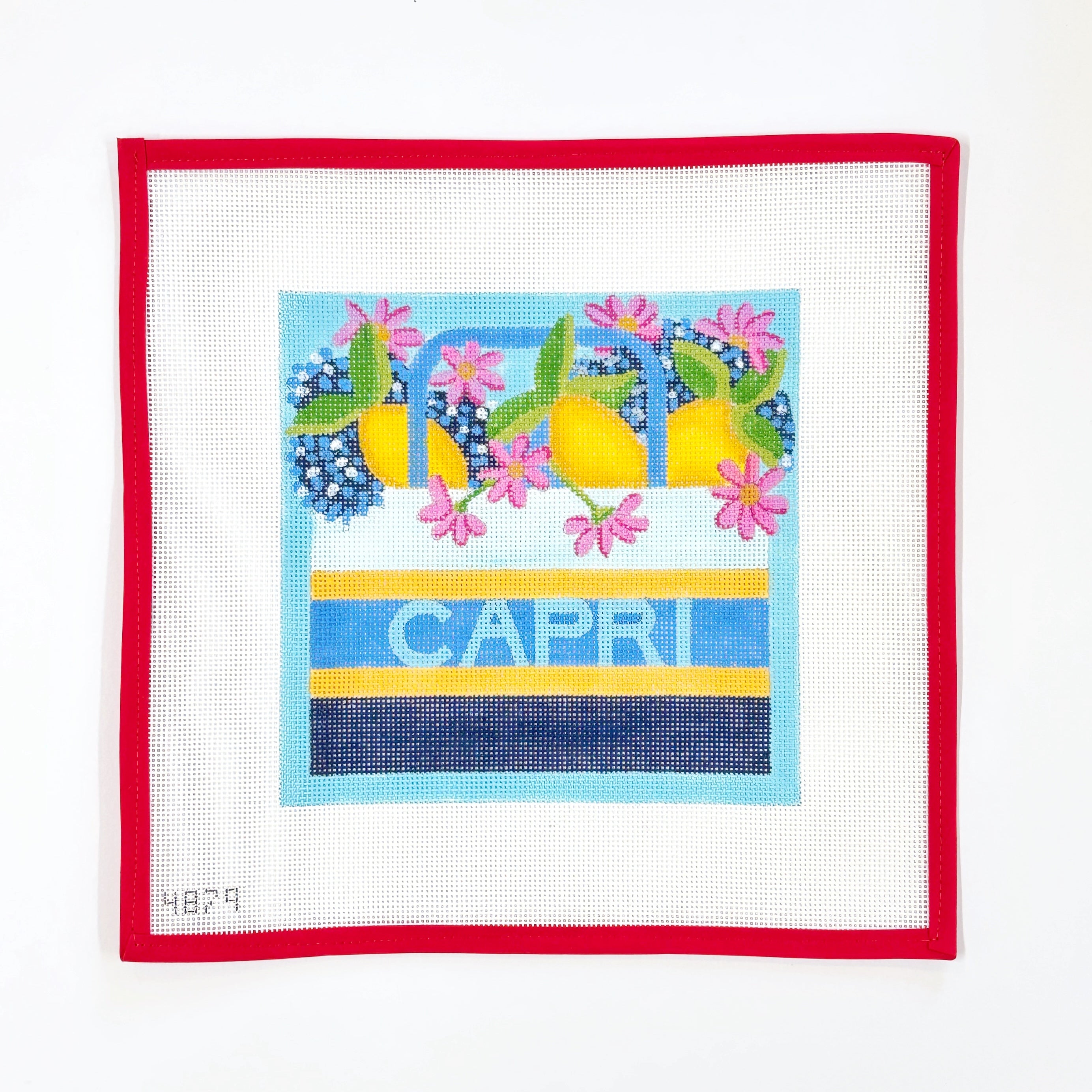 Capri Lemon & Flowers Tote