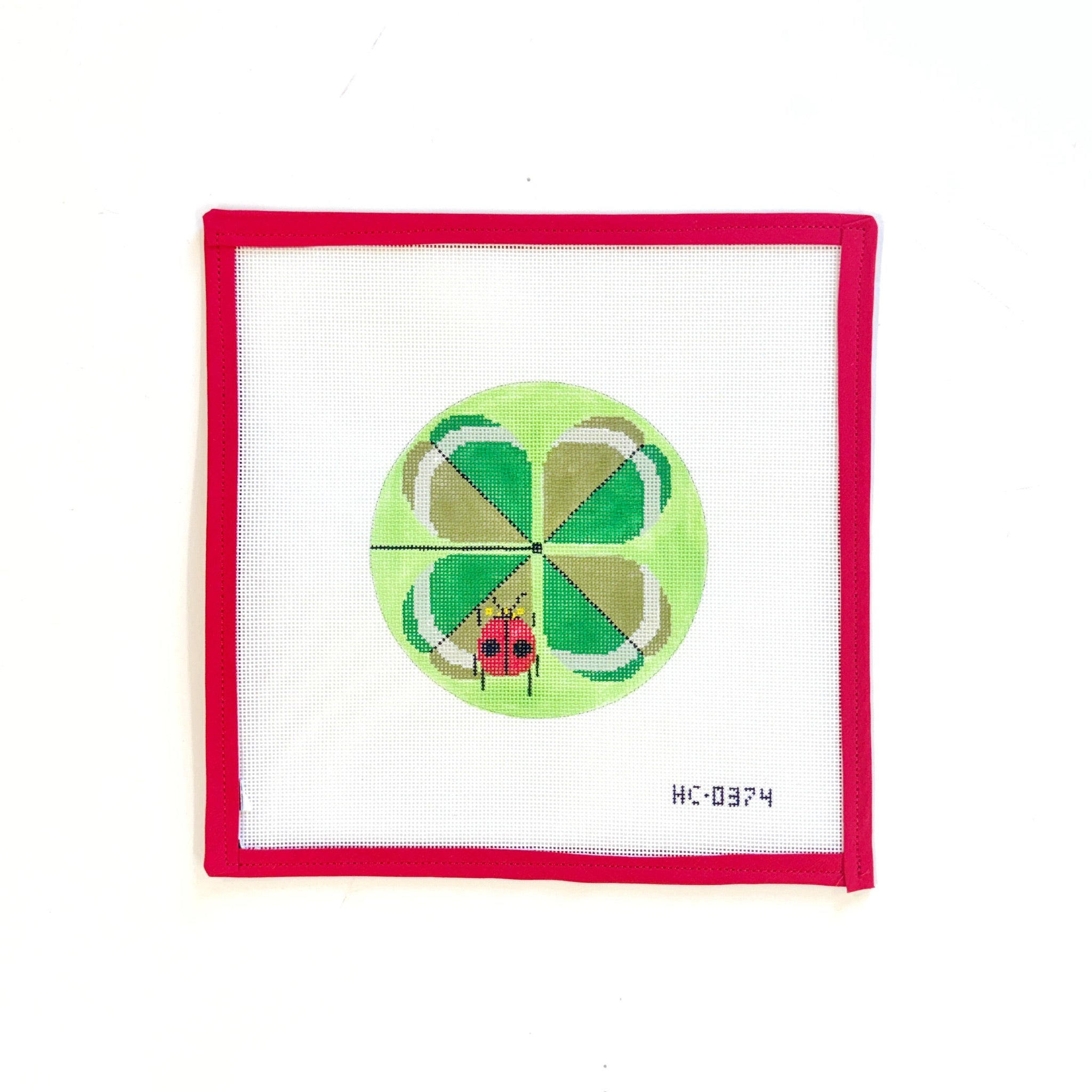 Double Lucky LadybugMeredith CollectionCanvasThe Red Thread Atelier