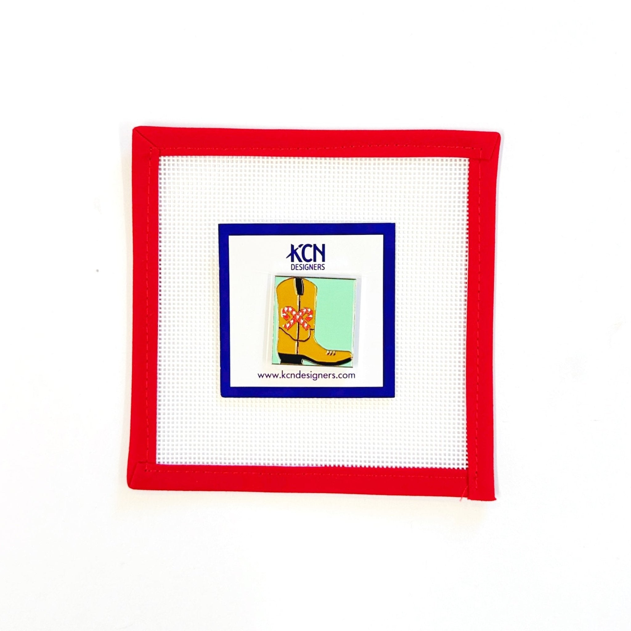 Candy Cane Boot Needle MinderKCNNeedleminderThe Red Thread Atelier
