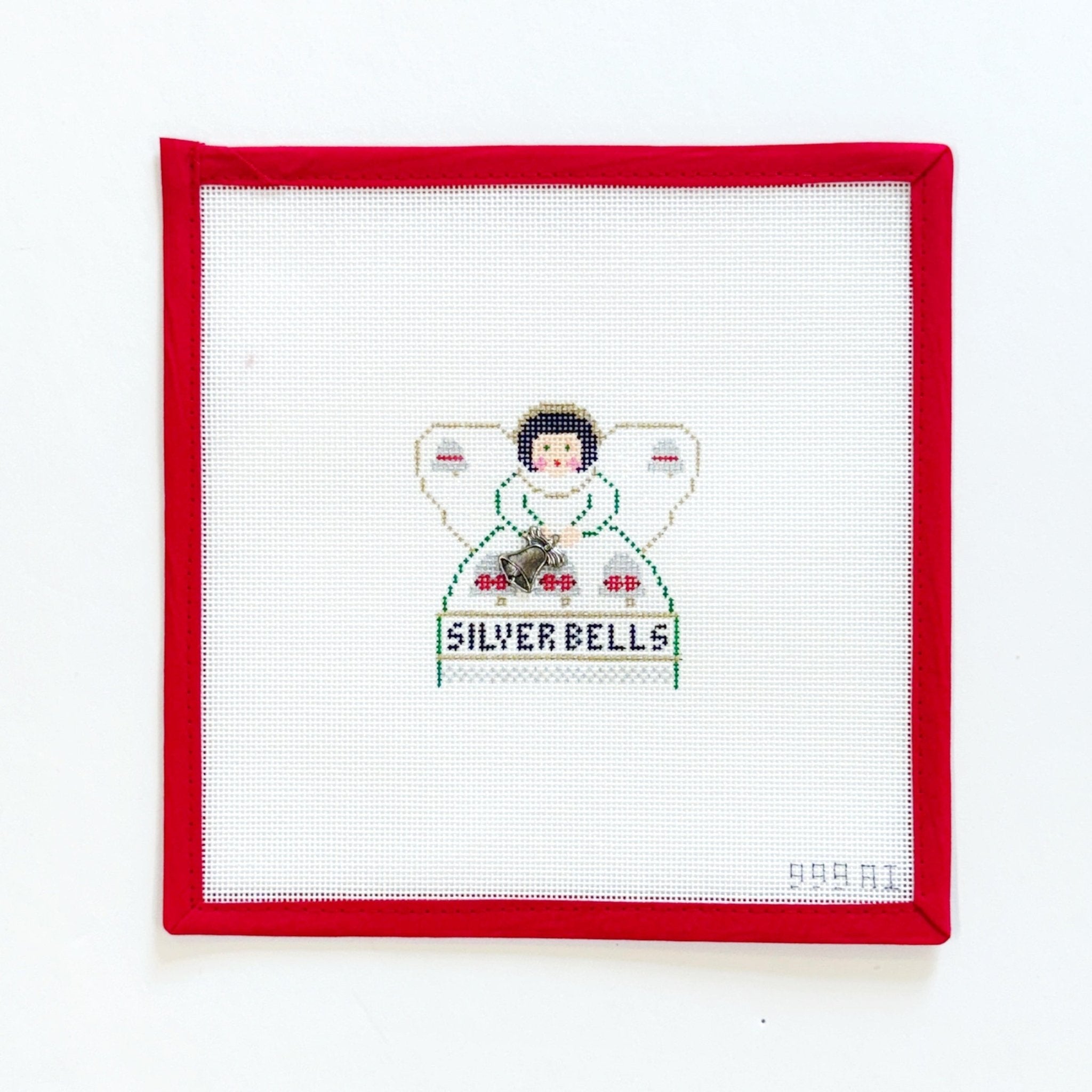 Silver bells - Charm AngelsPainted Pony DesignsCanvasThe Red Thread Atelier
