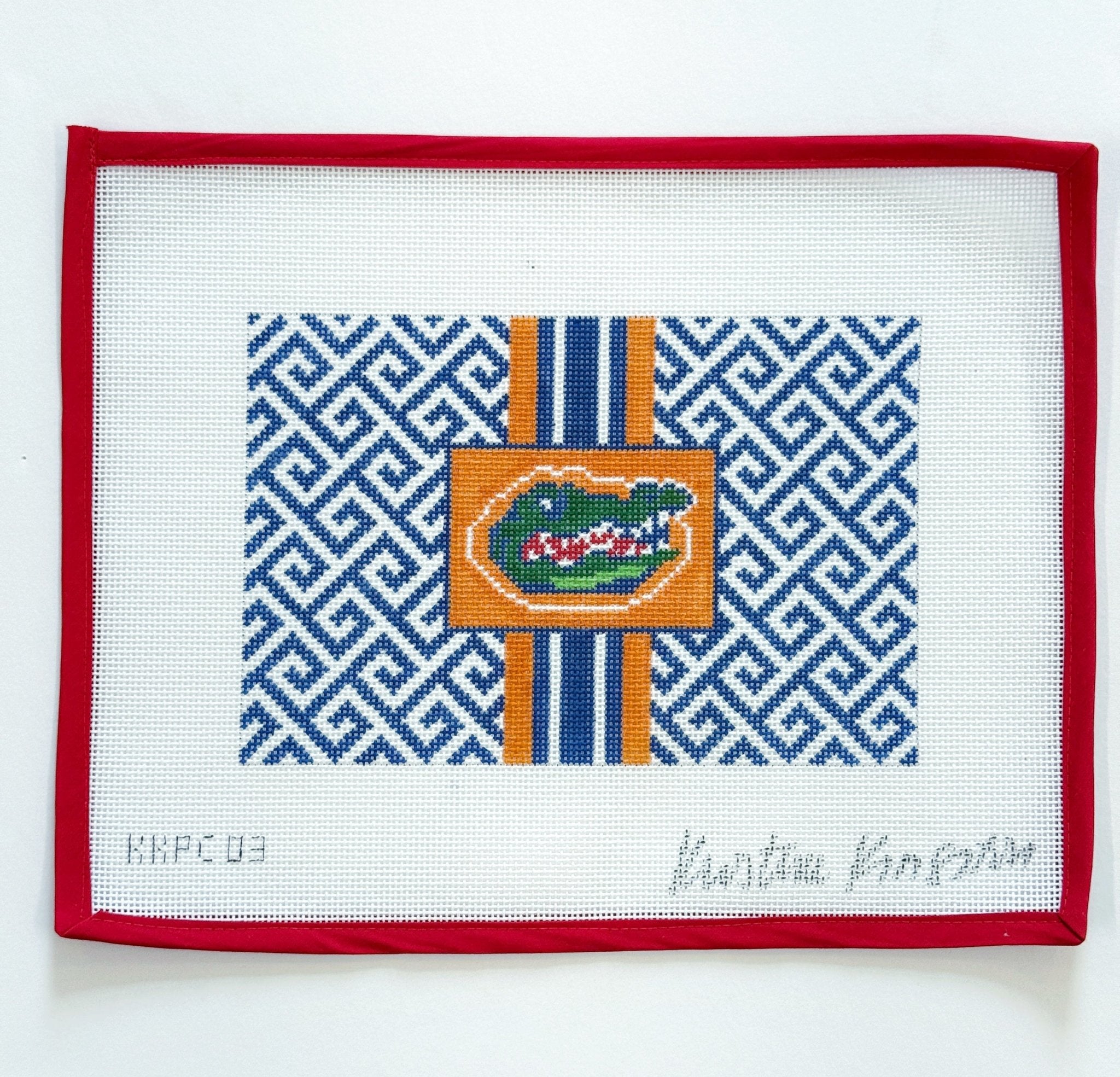 University of Florida ClutchKristine KingstonCanvasThe Red Thread Atelier