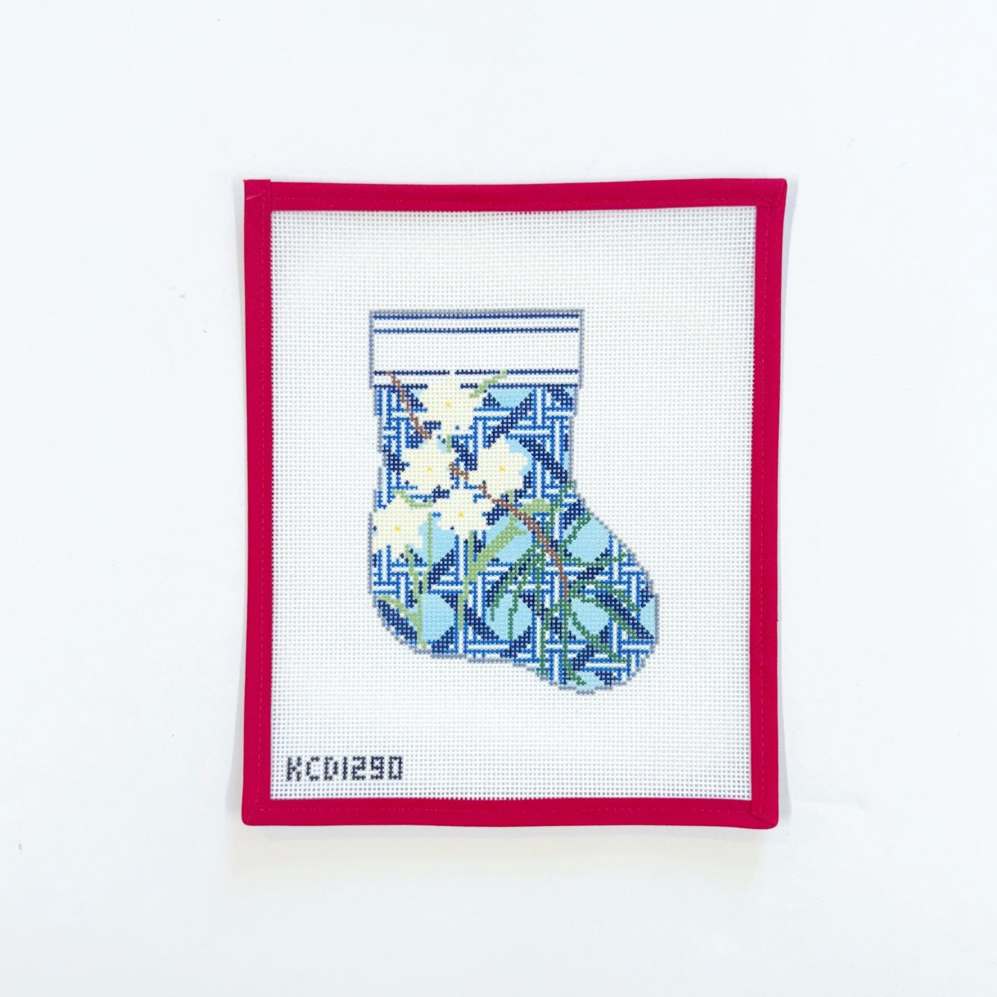 Paperwhites Mini SockKCNCanvasThe Red Thread Atelier