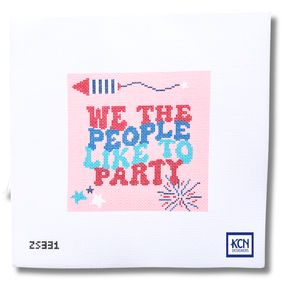We the People Like to PartyKCNCanvasThe Red Thread Atelier