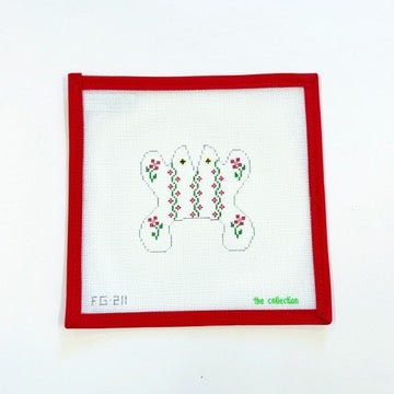 Red Flowers and Vine Frog 18mThe CollectionCanvasThe Red Thread Atelier