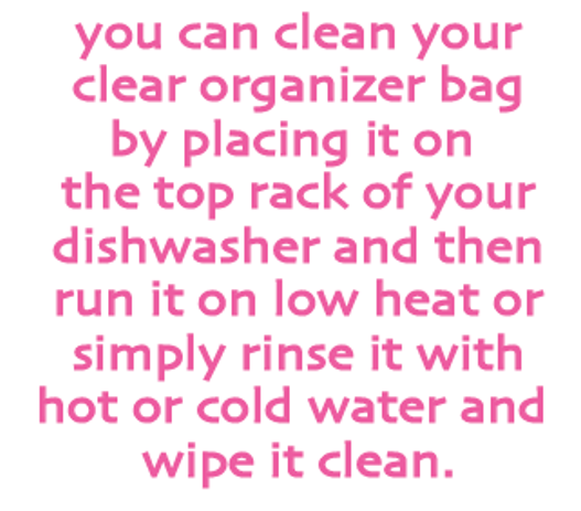 Porta Organizer Bag (two gallon size wide): Creamsicle (orange and white)