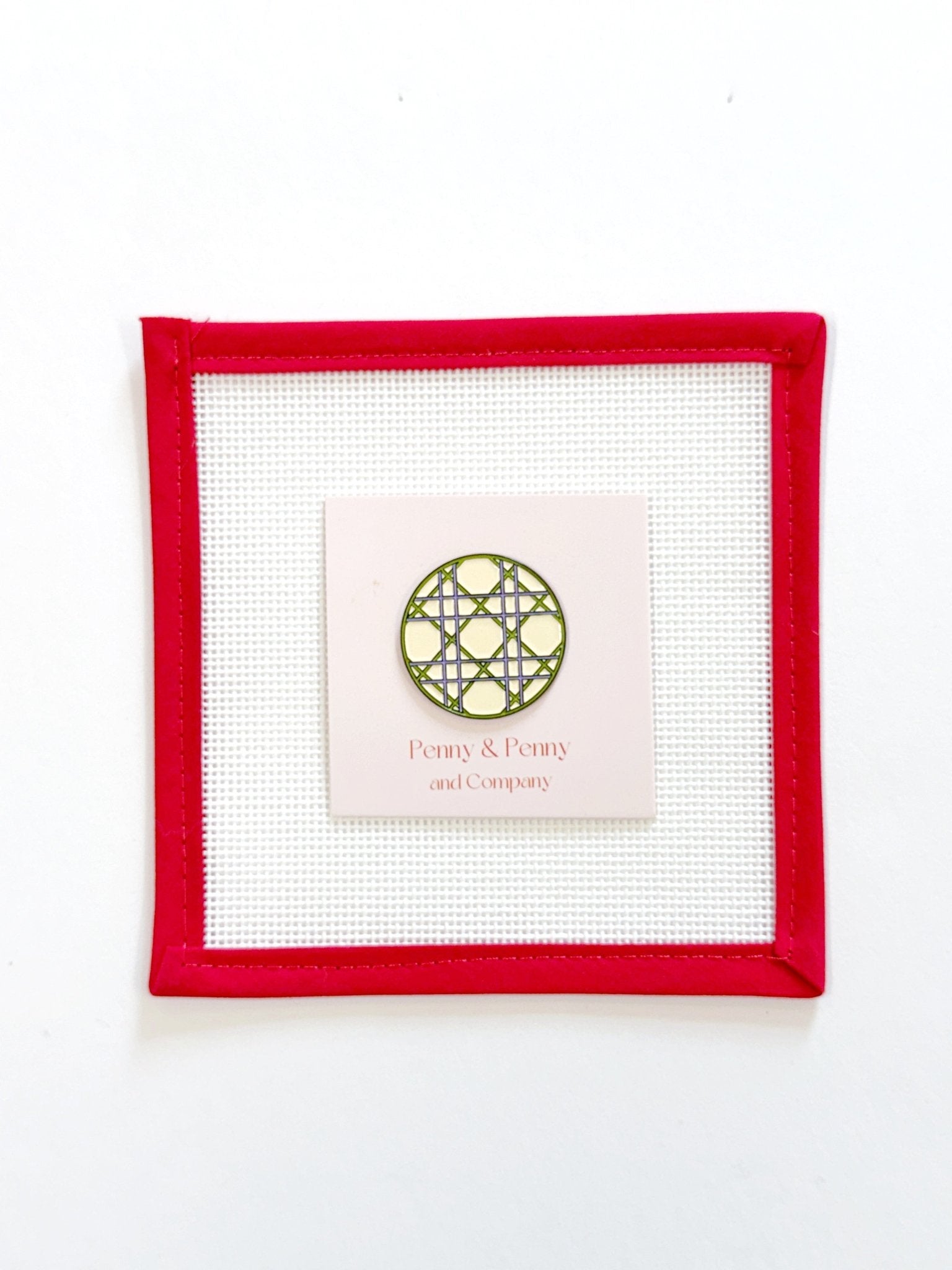 Lavender Cane Needle MinderPenny and PennyAccessoryThe Red Thread Atelier