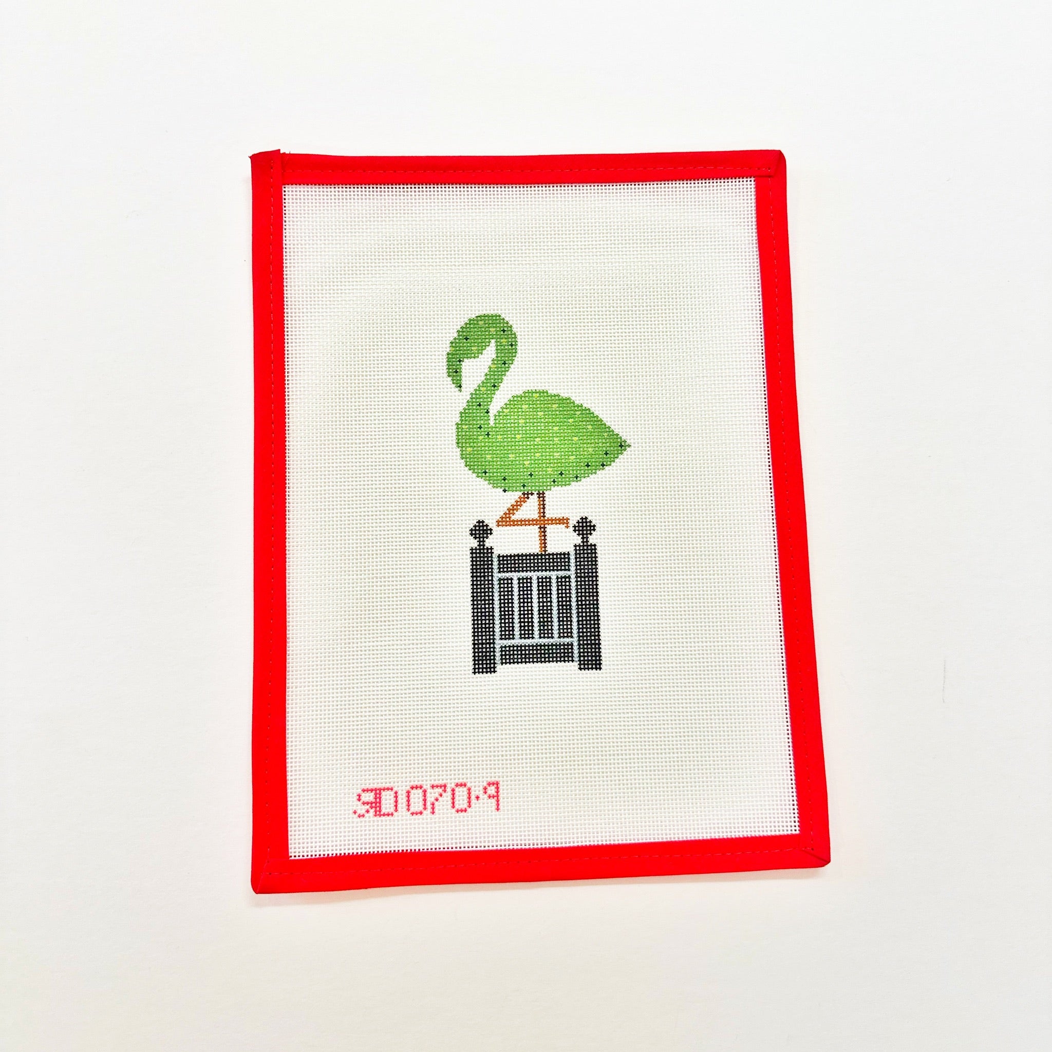 Flamingo TopiaryRachel DonleyCanvasThe Red Thread Atelier