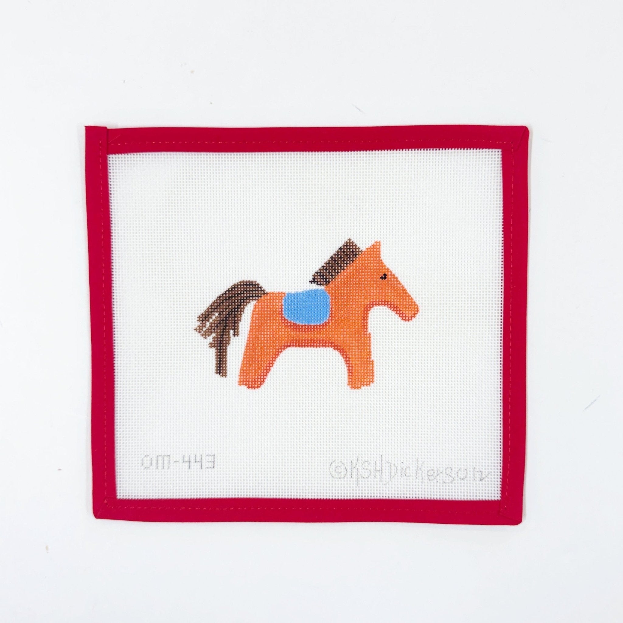 Fashion Horse - OrangeKate DickersonCanvasThe Red Thread Atelier