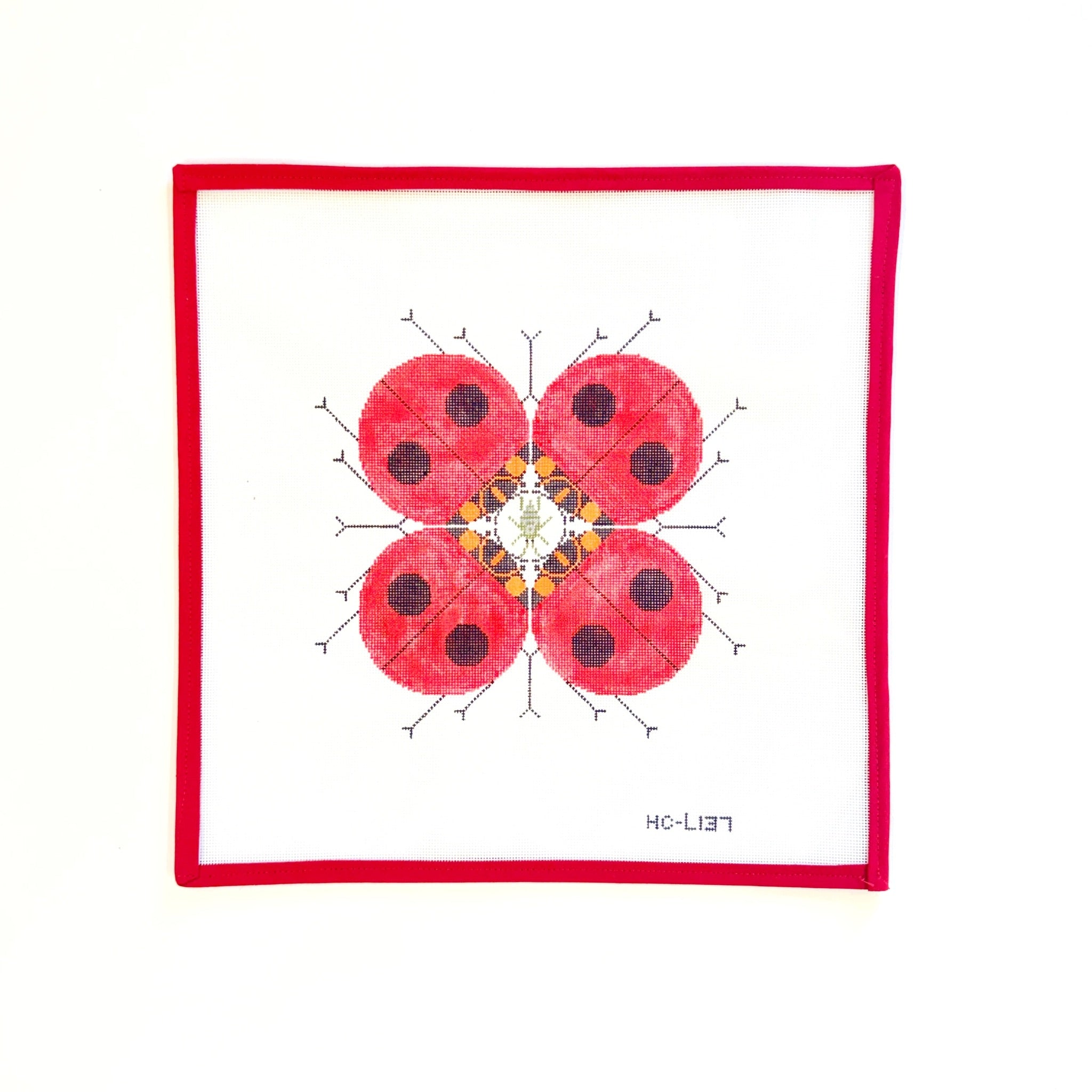 Ladybug QuadMeredith CollectionCanvasThe Red Thread Atelier