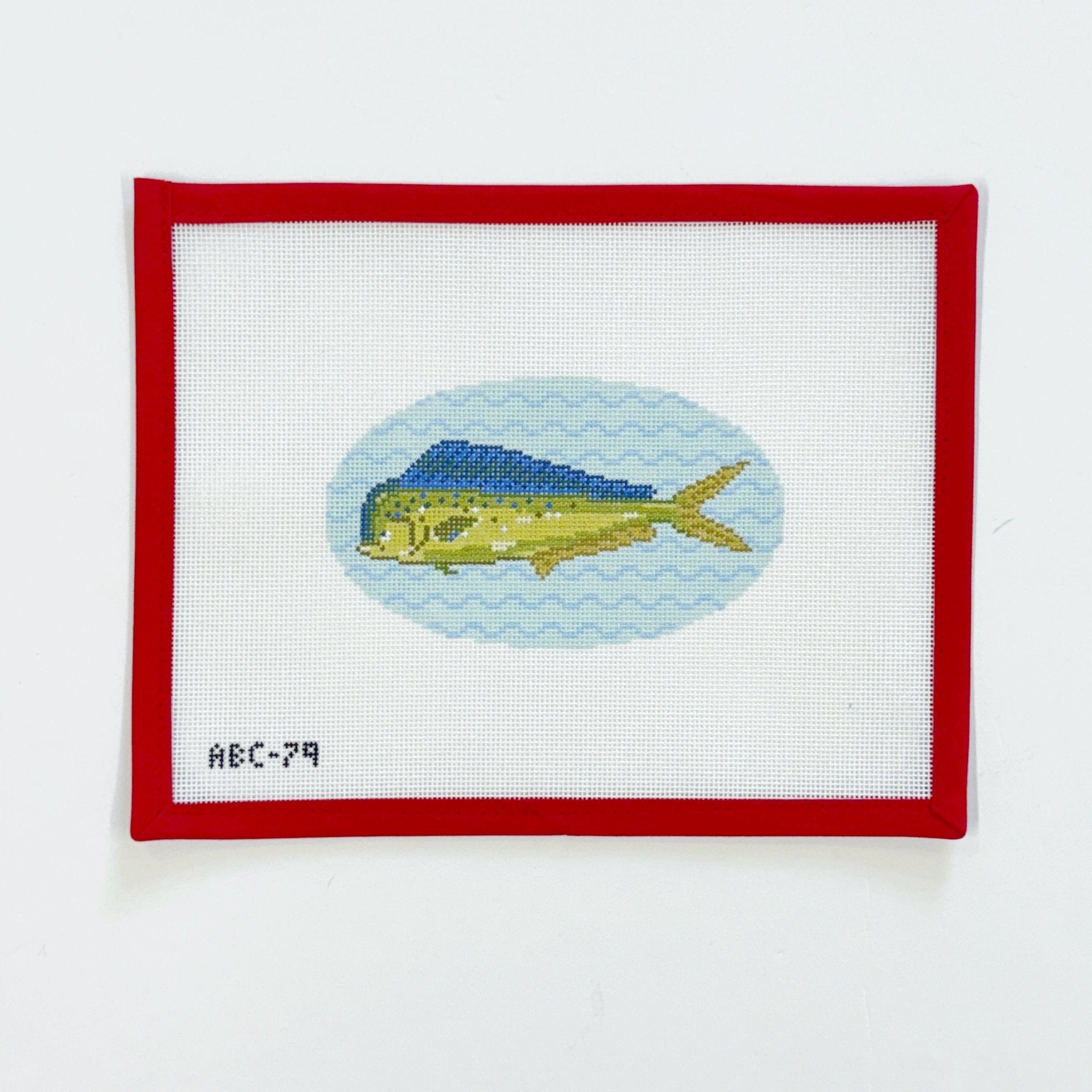Mahi MahiAtlantic BlueCanvasThe Red Thread Atelier