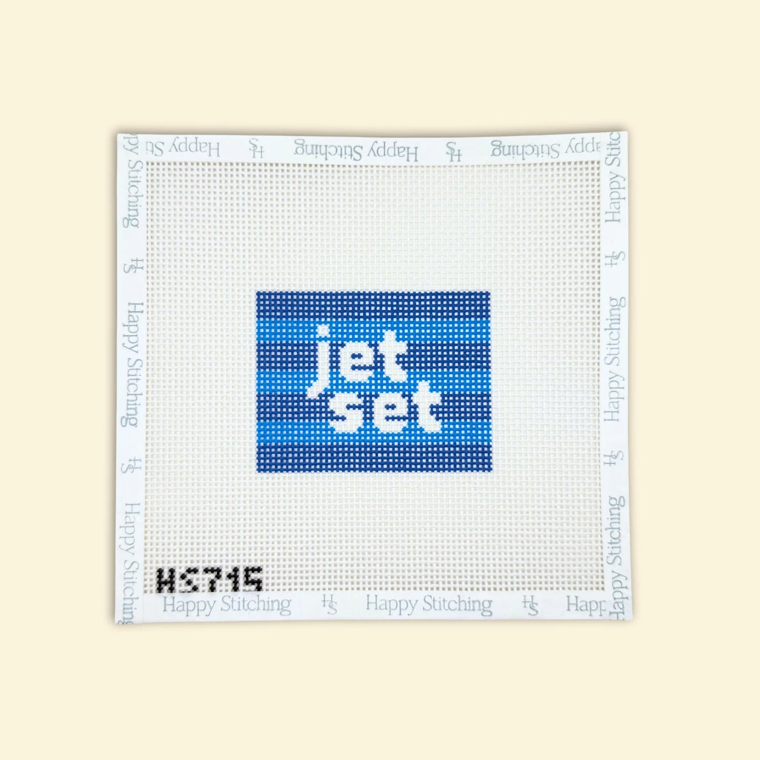 Jet Set Luggage Tag Kit - Happy Stitching