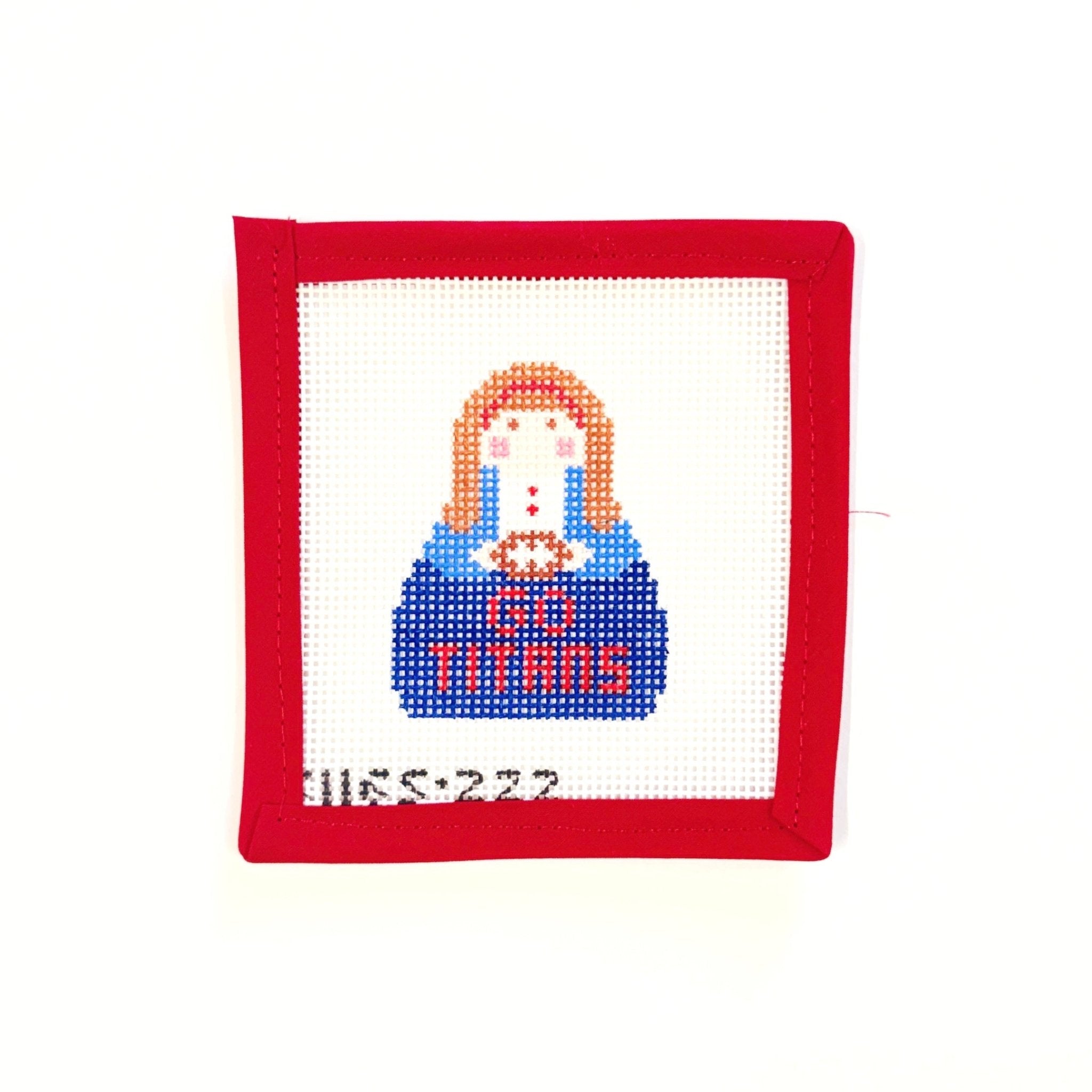 Stitch It - TitansKCNCanvasThe Red Thread Atelier