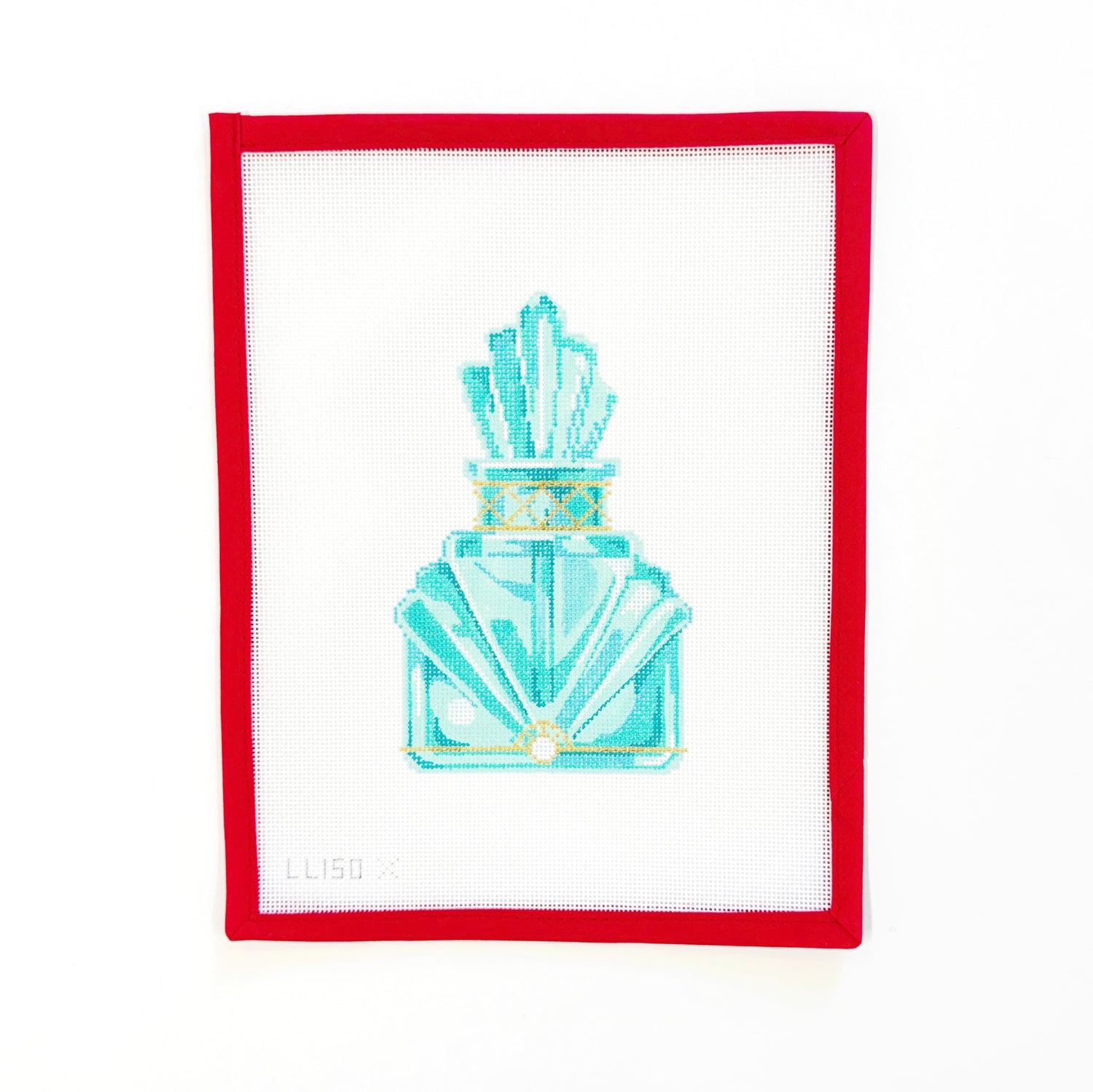 Aqua Perfume Bottle