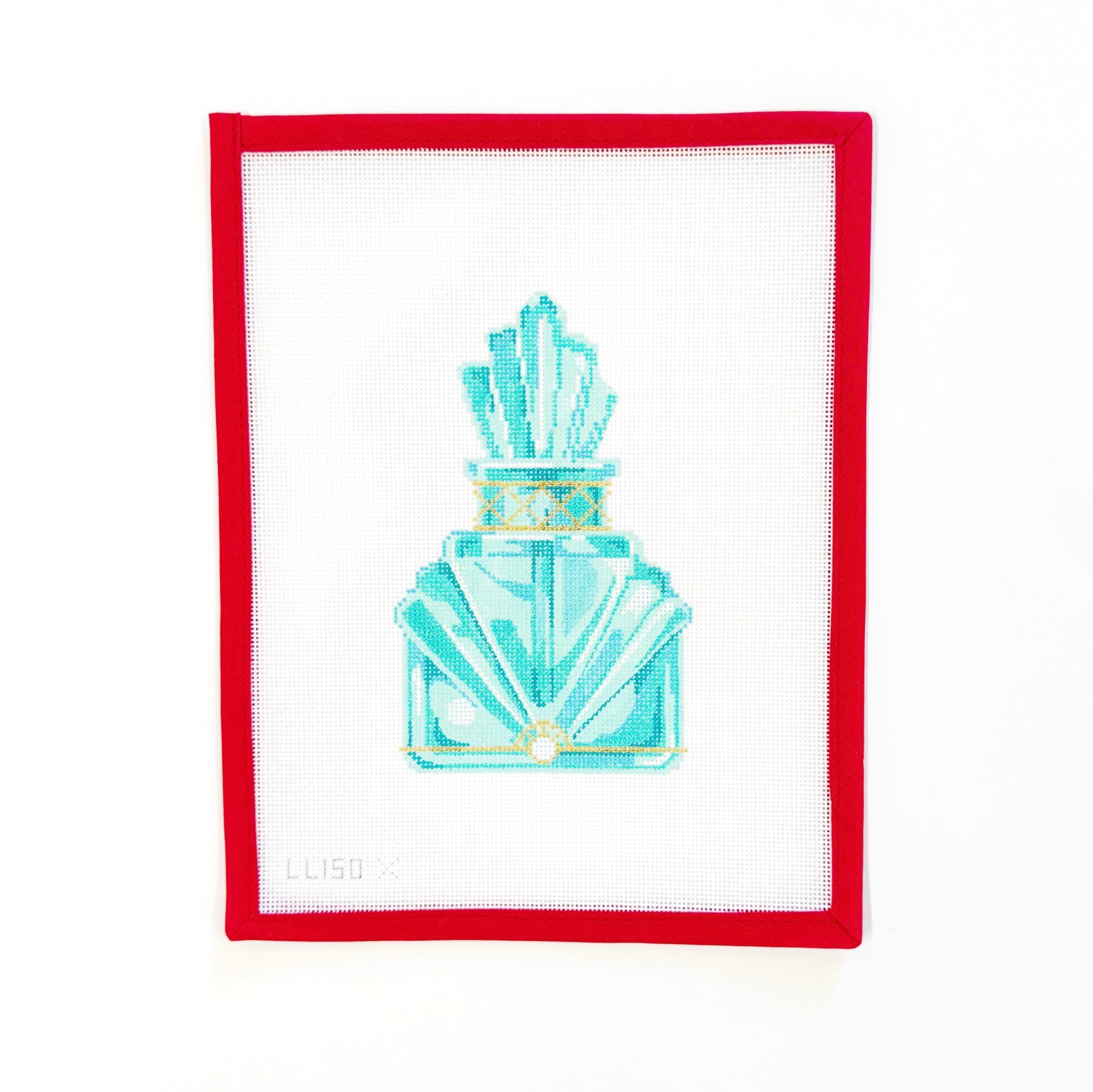 Aqua Perfume Bottle