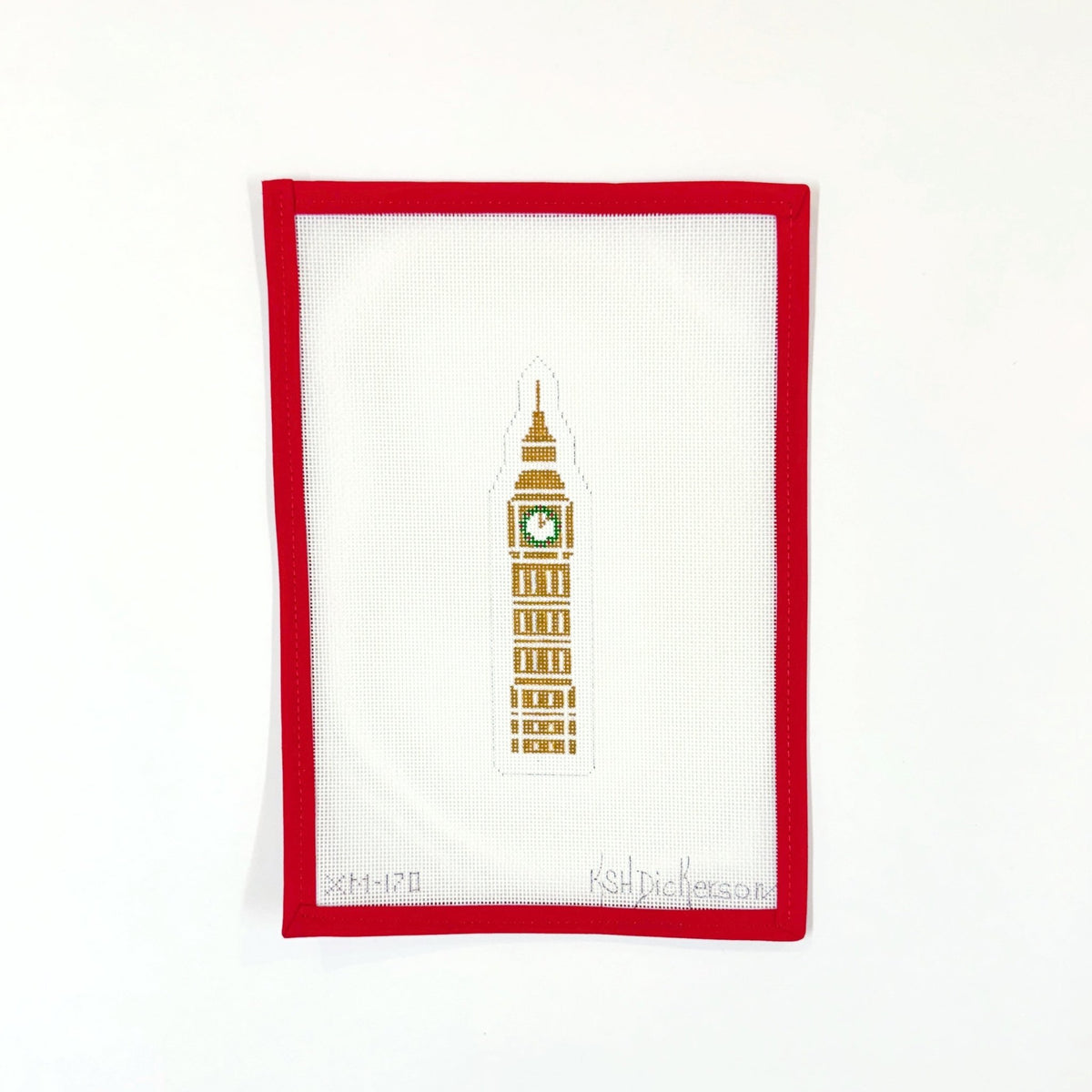Gingerbread Monument - Big BenKate DickersonCanvasThe Red Thread Atelier