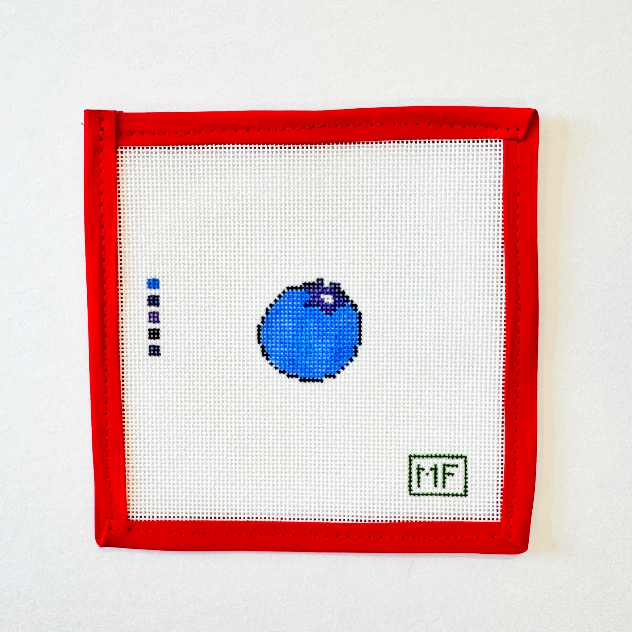 Mini BlueberryMF NeedlepointCanvasThe Red Thread Atelier