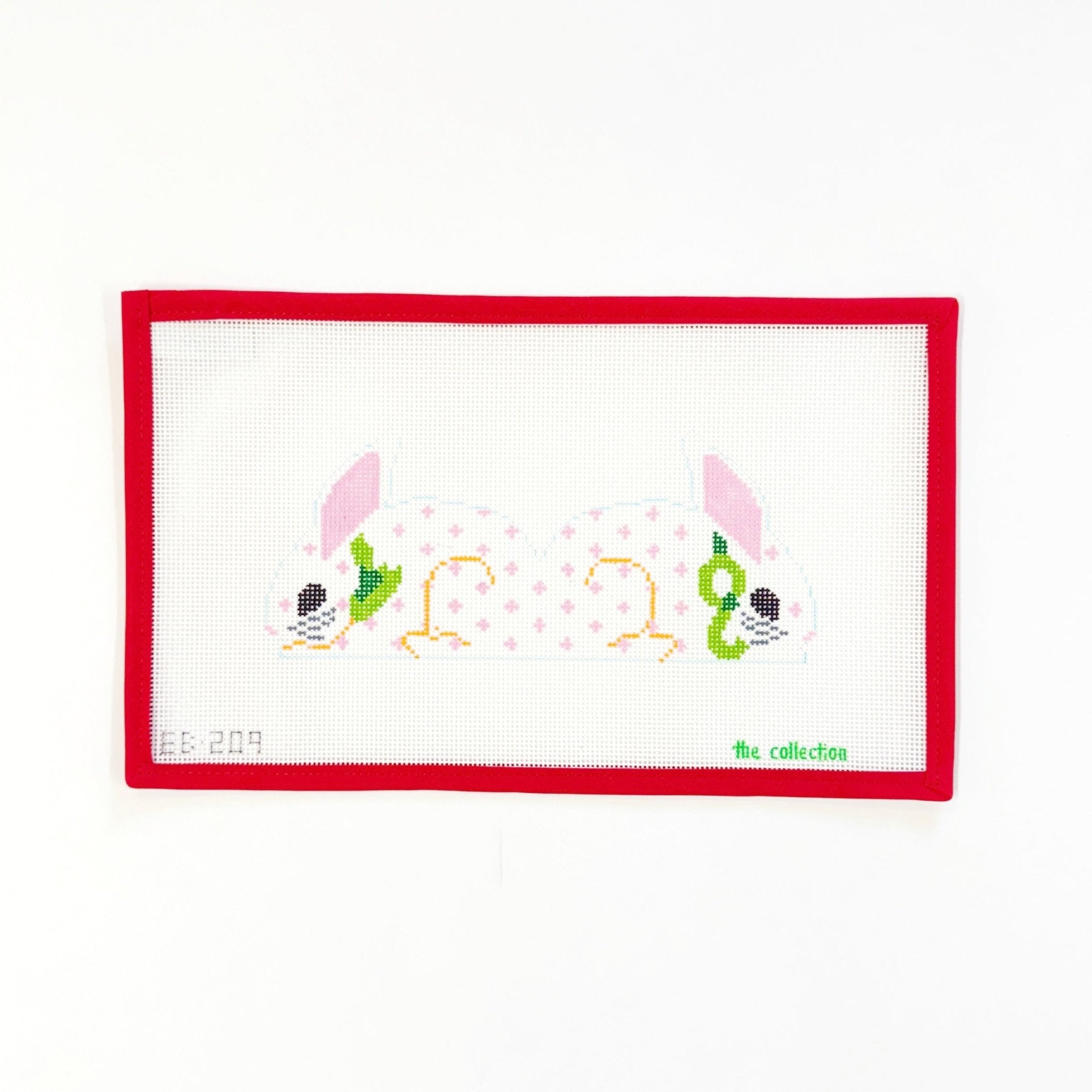 Pink Dot BunnyThe CollectionCanvasThe Red Thread Atelier