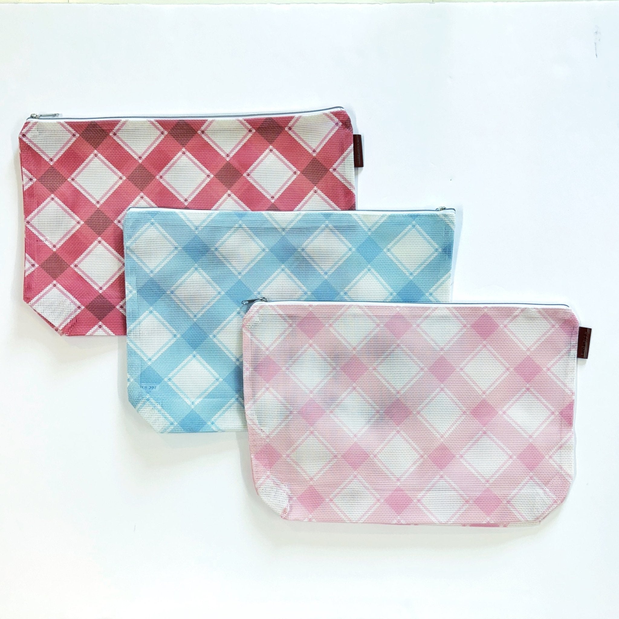 Mad For Plaid Project Bag - LGThe Red Thread AtelierAccessoryThe Red Thread Atelier