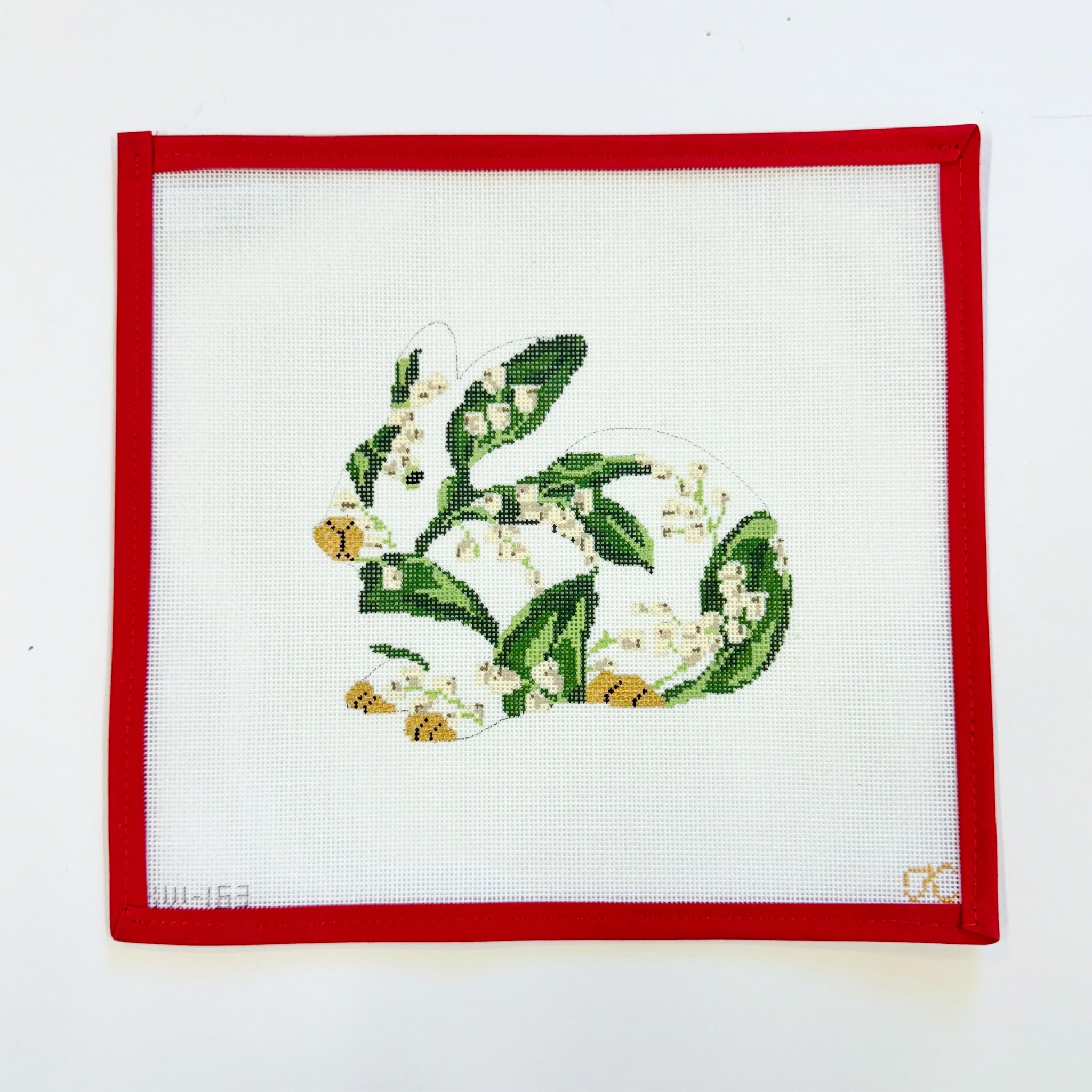 Lily of the Valley Sitting Bunny