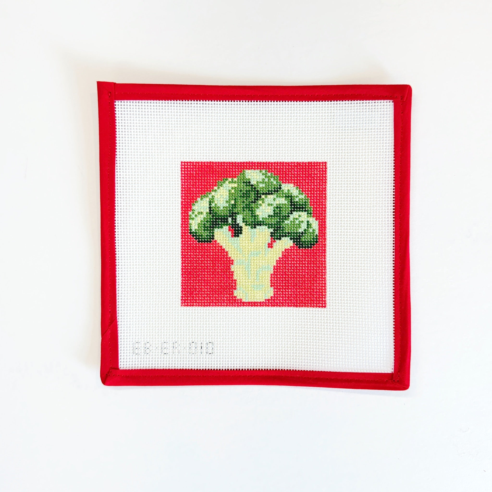 Broccoli SquareBeau Verre ArtCanvasThe Red Thread Atelier