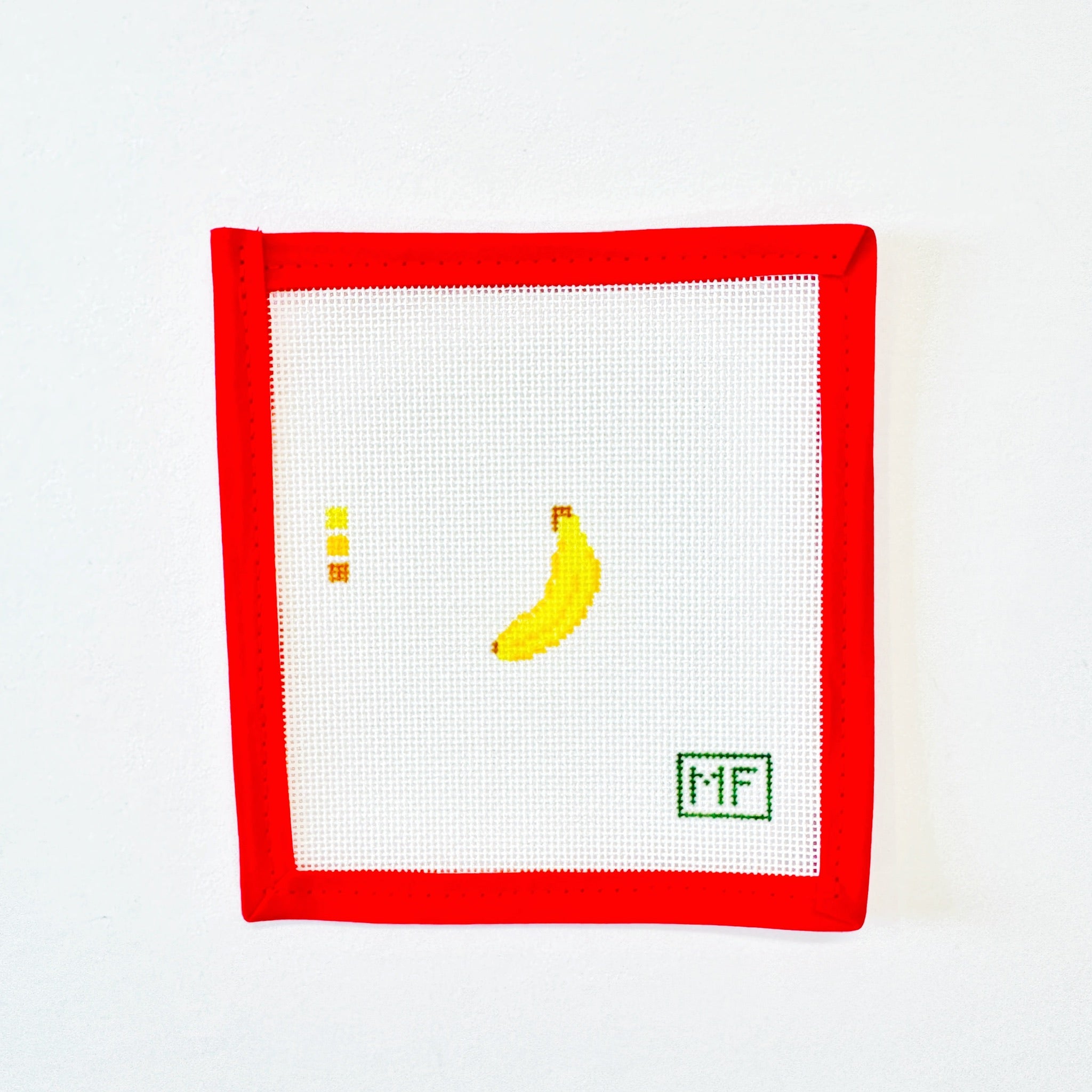Mini BananaMF NeedlepointCanvasThe Red Thread Atelier