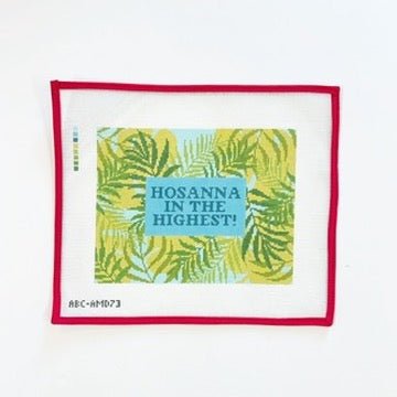 Hosanna in the HighestAtlantic BlueCanvasThe Red Thread Atelier